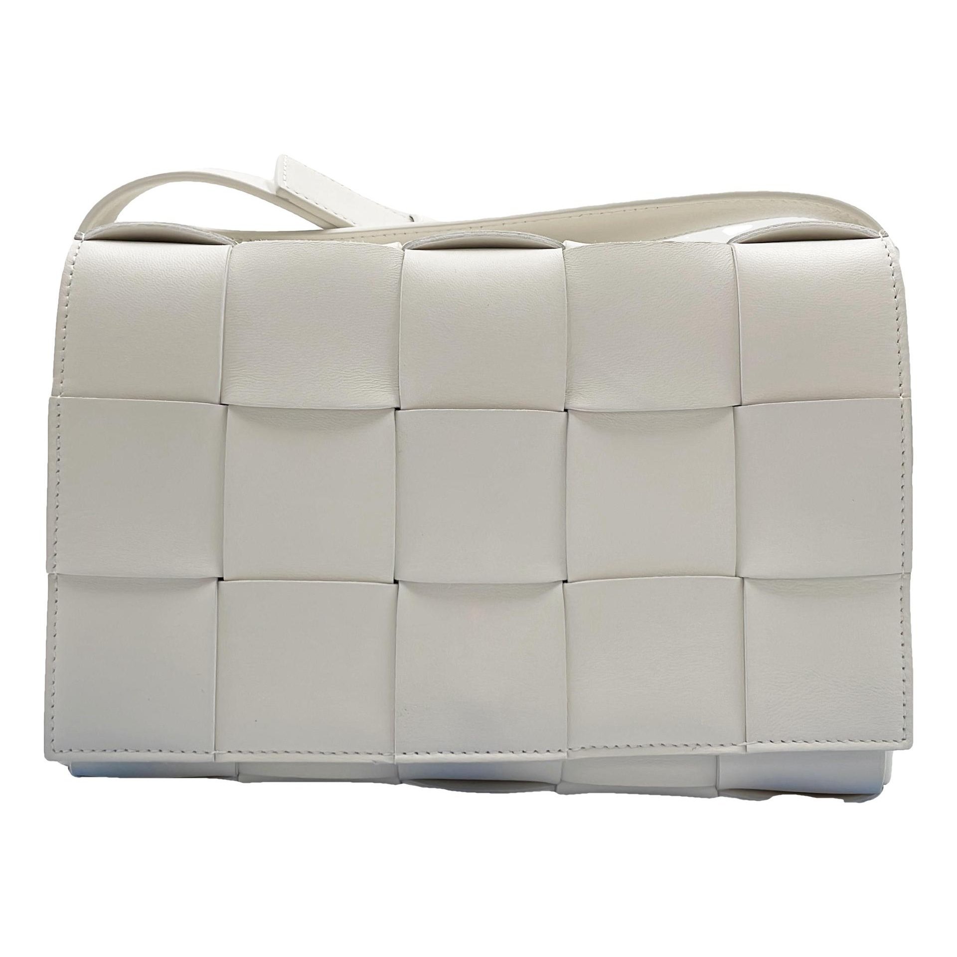 Cassette leather crossbody bag