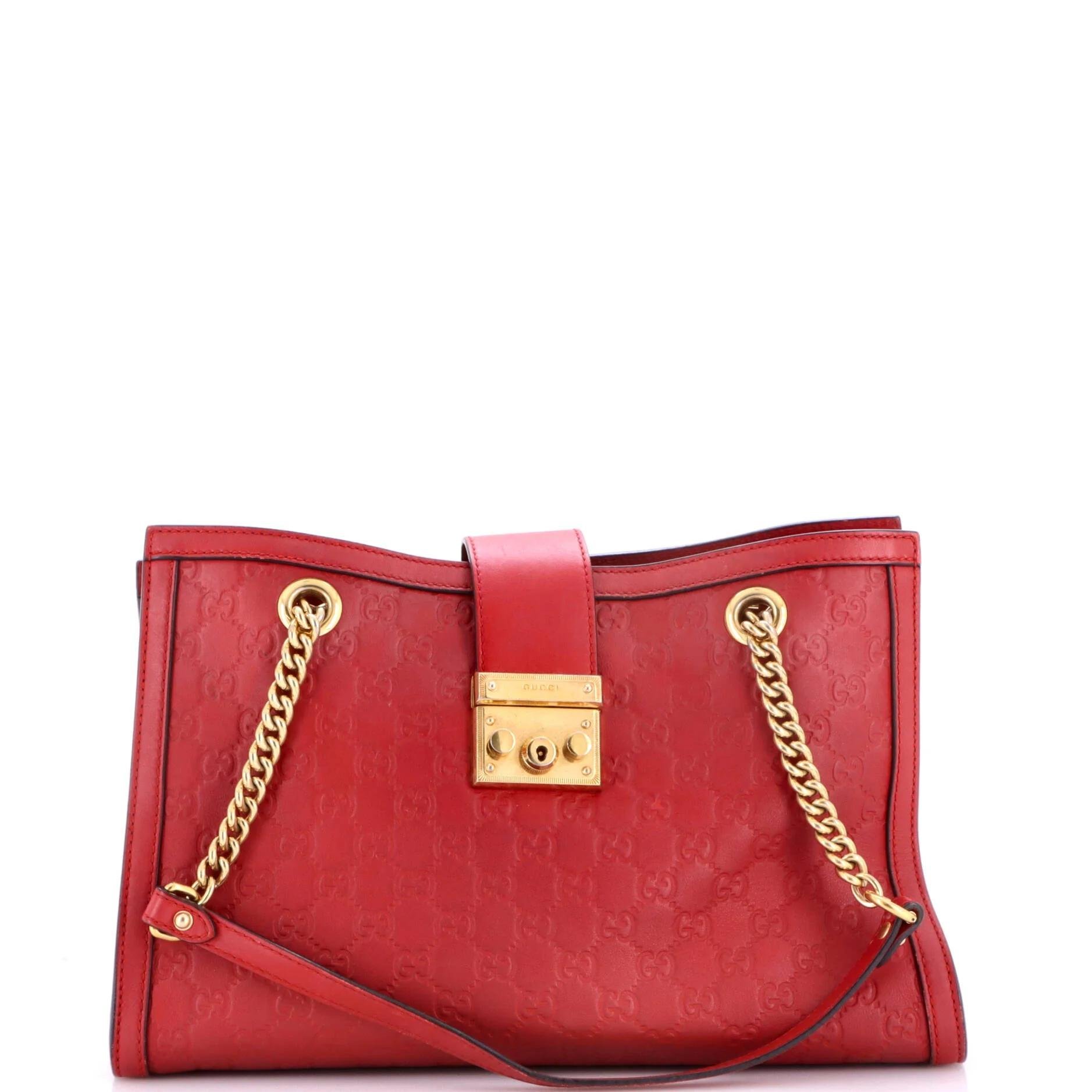 Leather tote