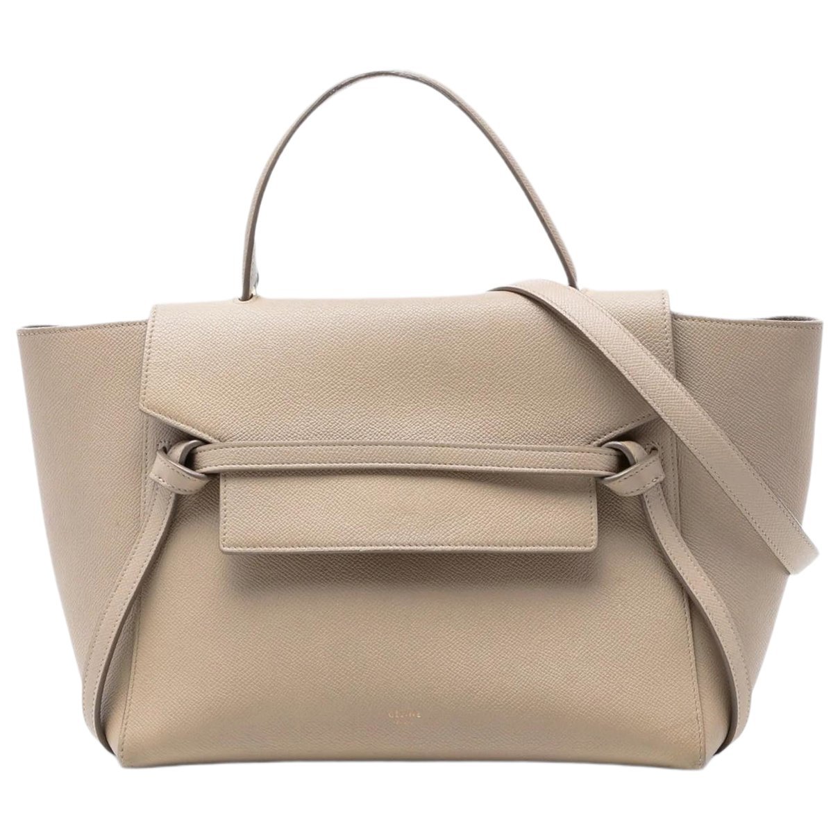 Belt leather mini bag