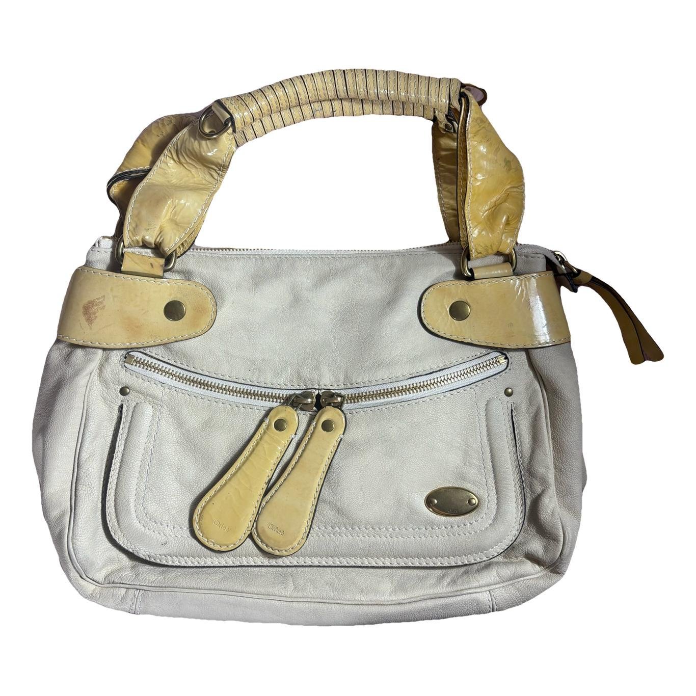 Aby leather handbag