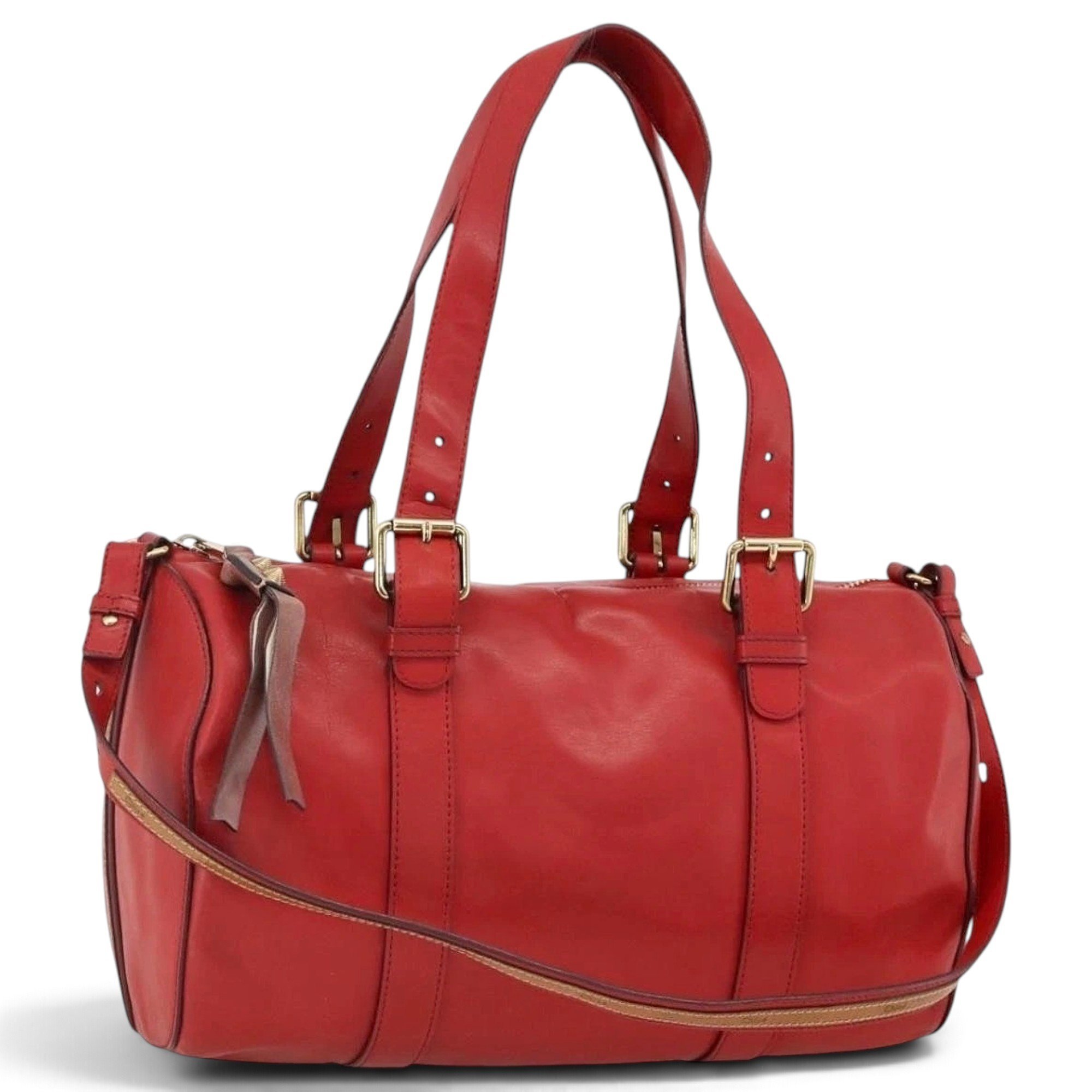 Leather tote