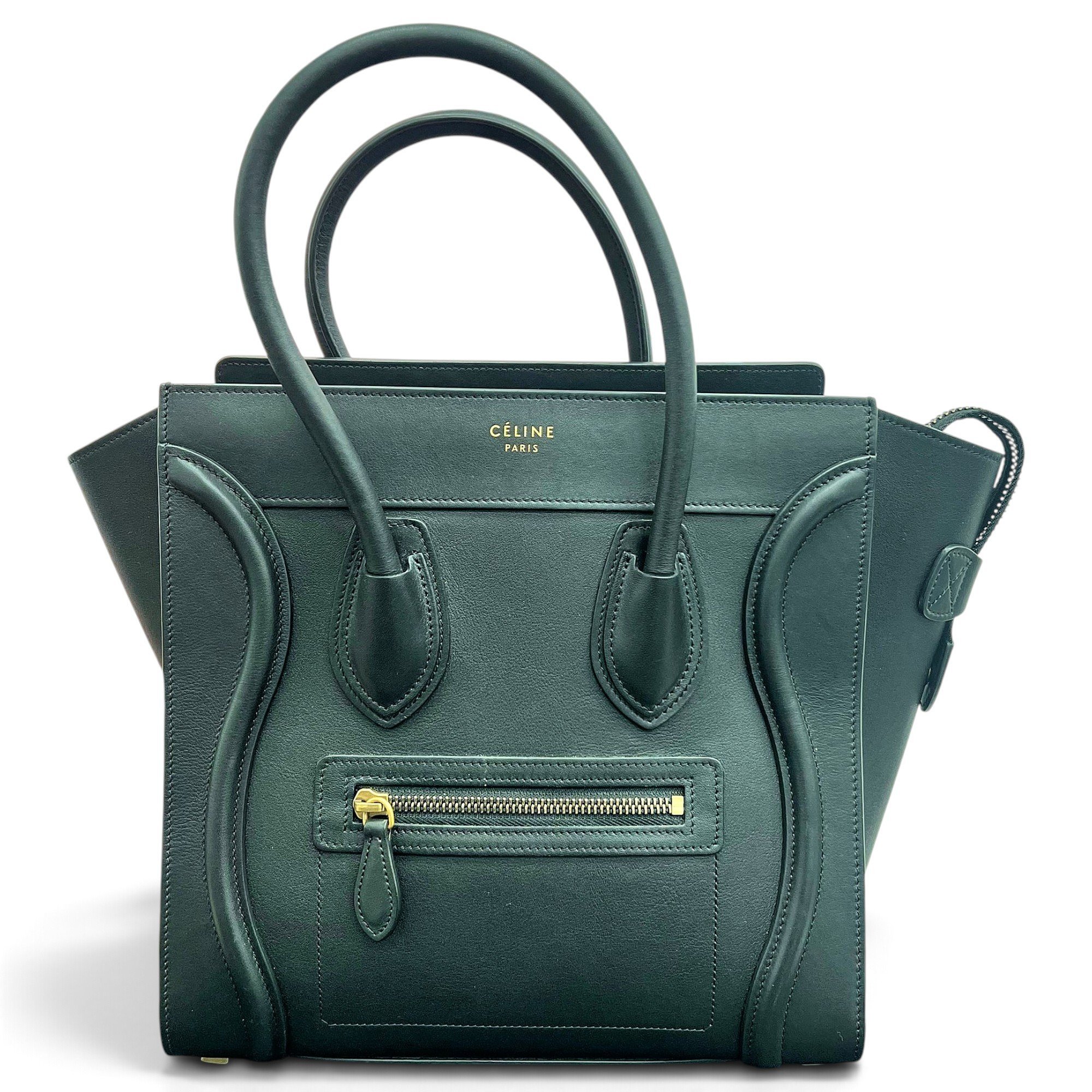 Luggage leather handbag