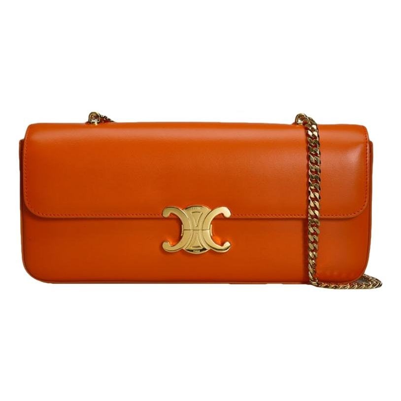 Triomphe leather handbag