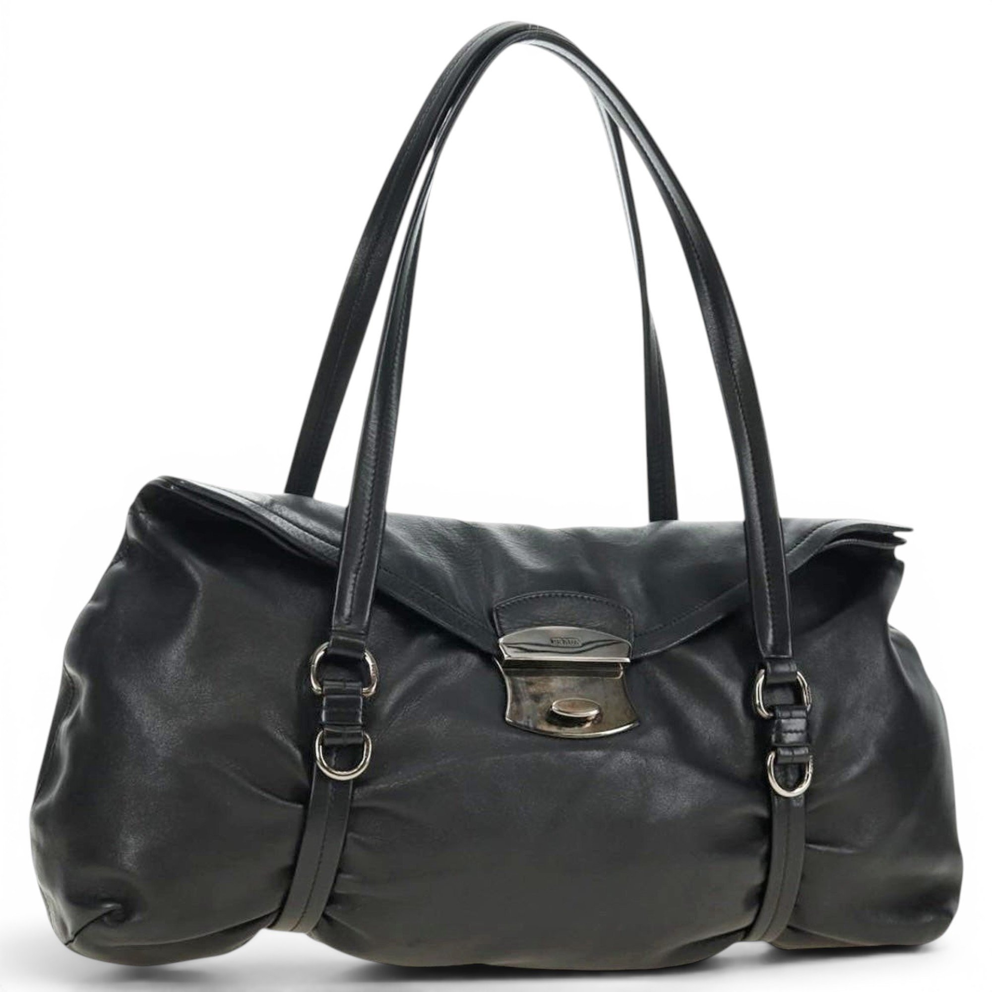 Leather handbag