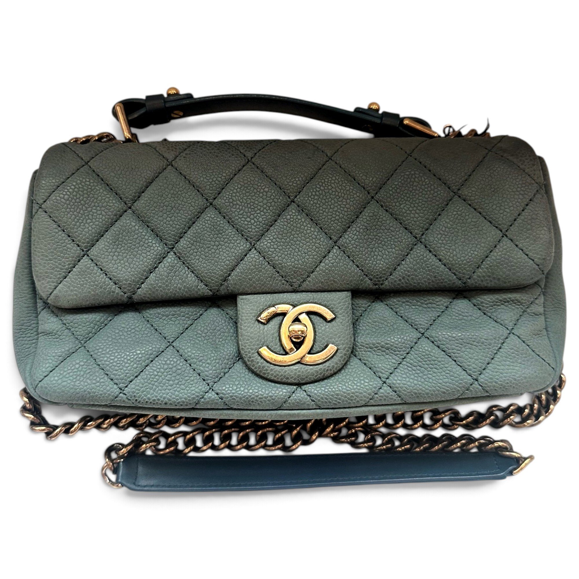 Leather handbag