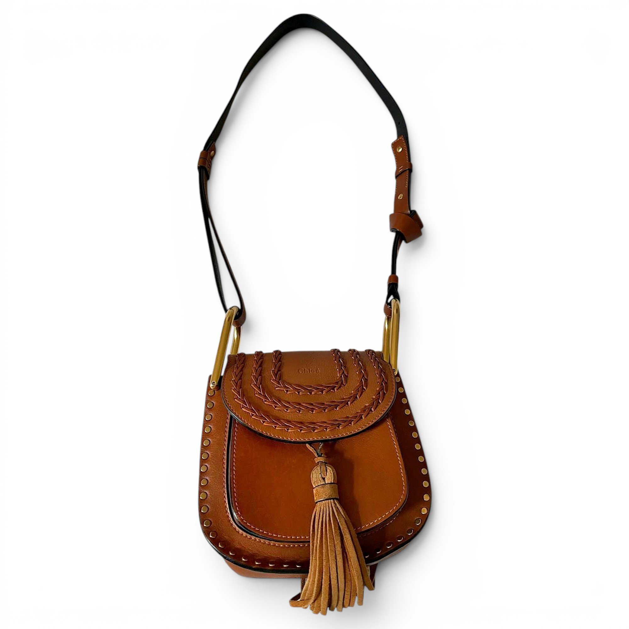Leather crossbody bag