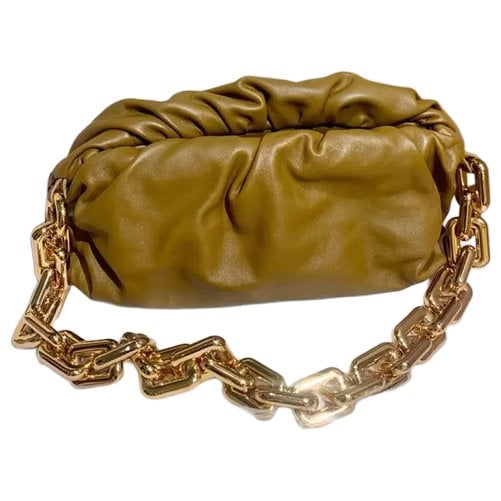 Pouch leather handbag
