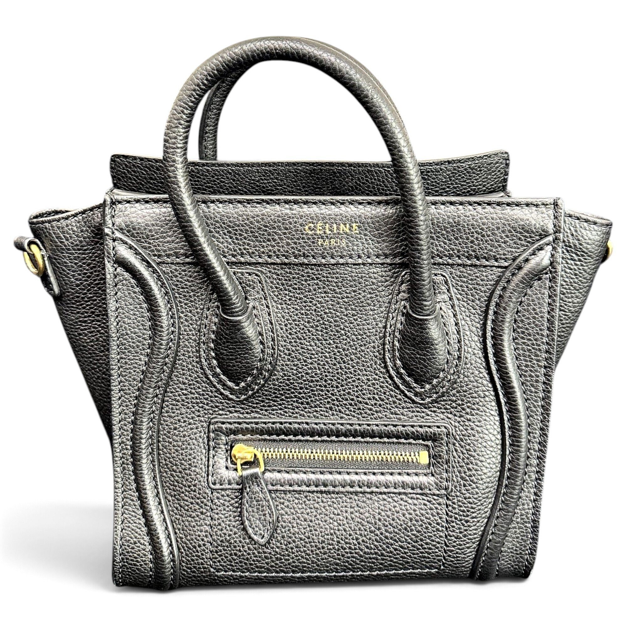 Luggage leather mini bag
