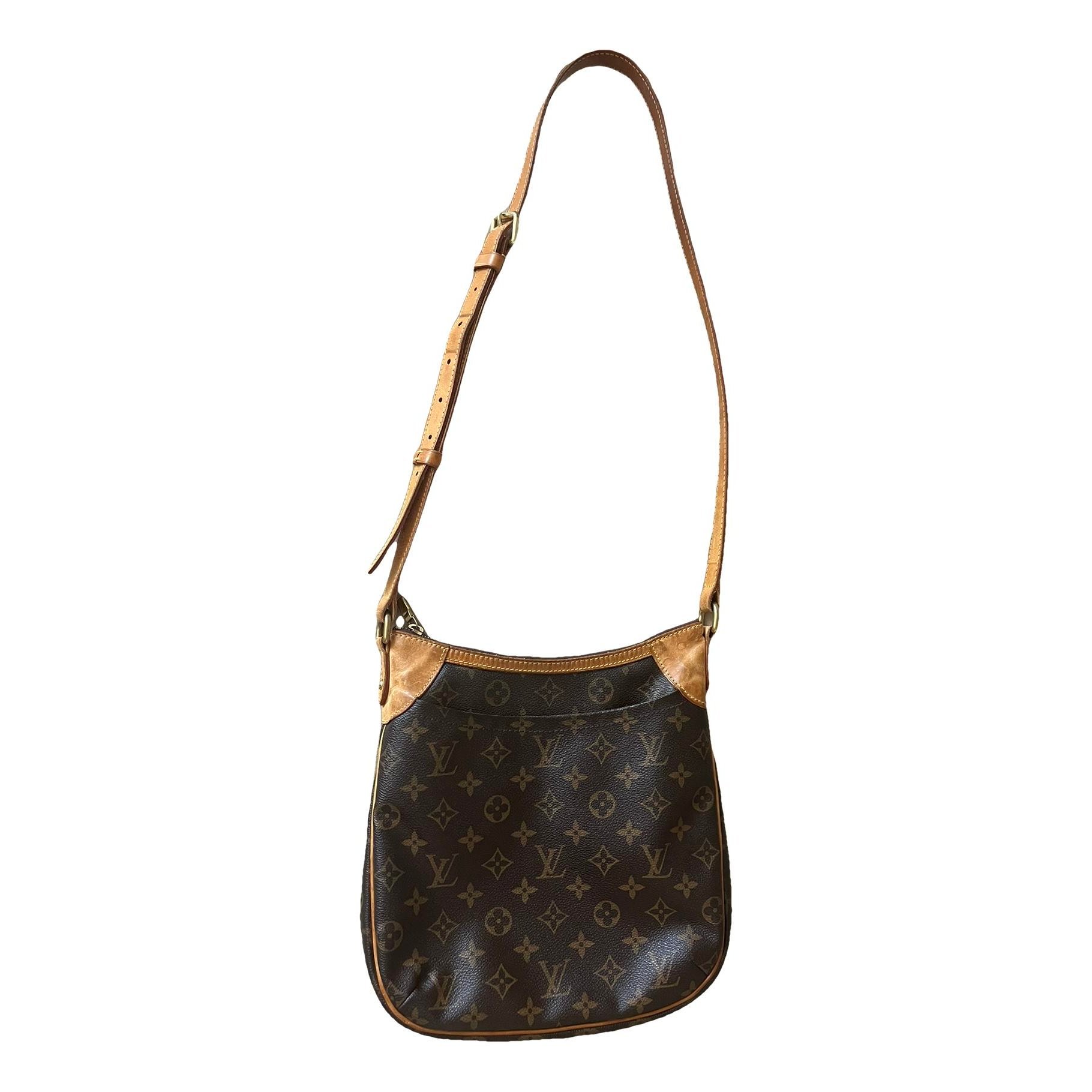 Odéon leather crossbody bag