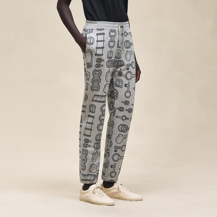 Gris Byzantin "Cahier Du Colporteur" Jogging Pants