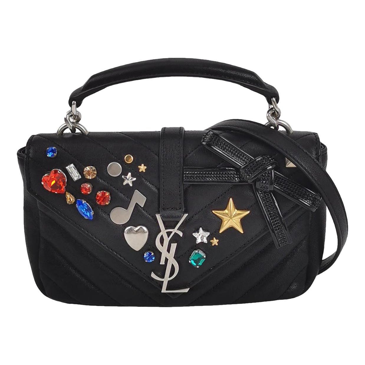 Collége monogramme leather handbag
