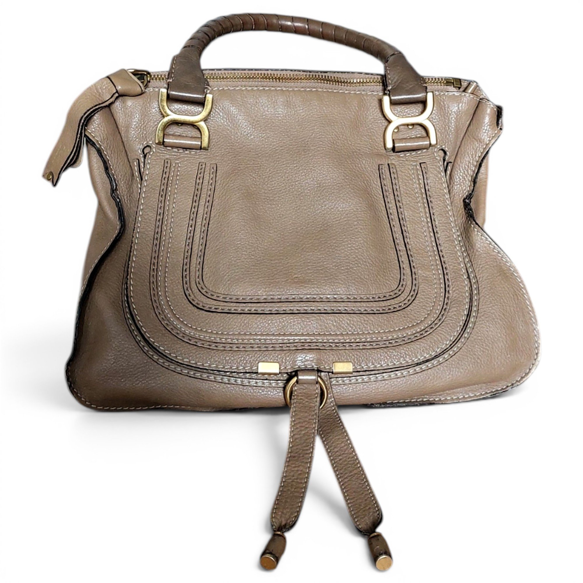 Marcie leather handbag