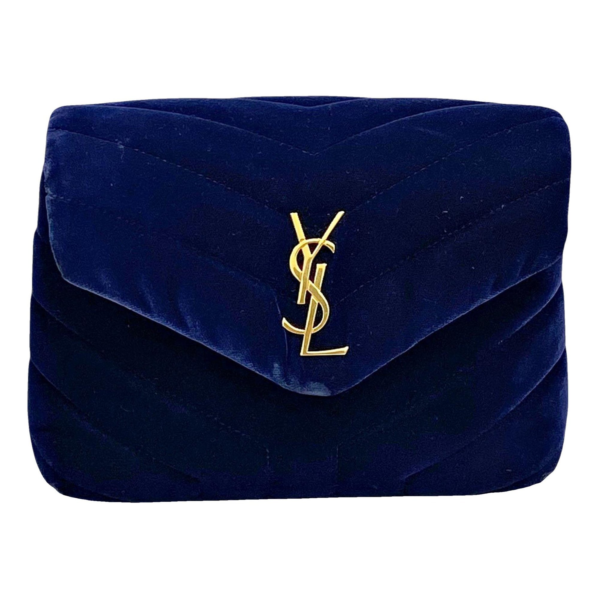 Loulou velvet handbag