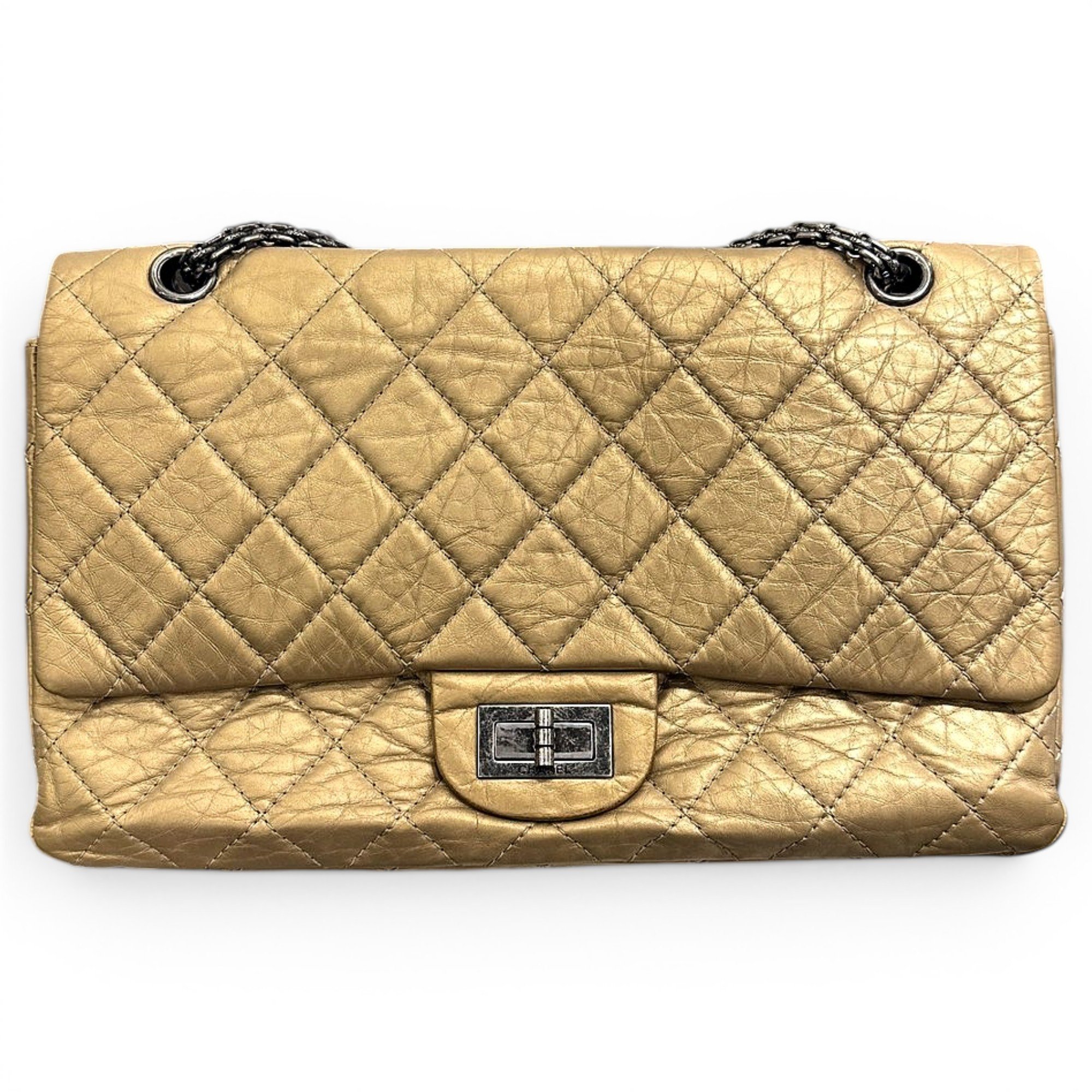 2.55 leather handbag
