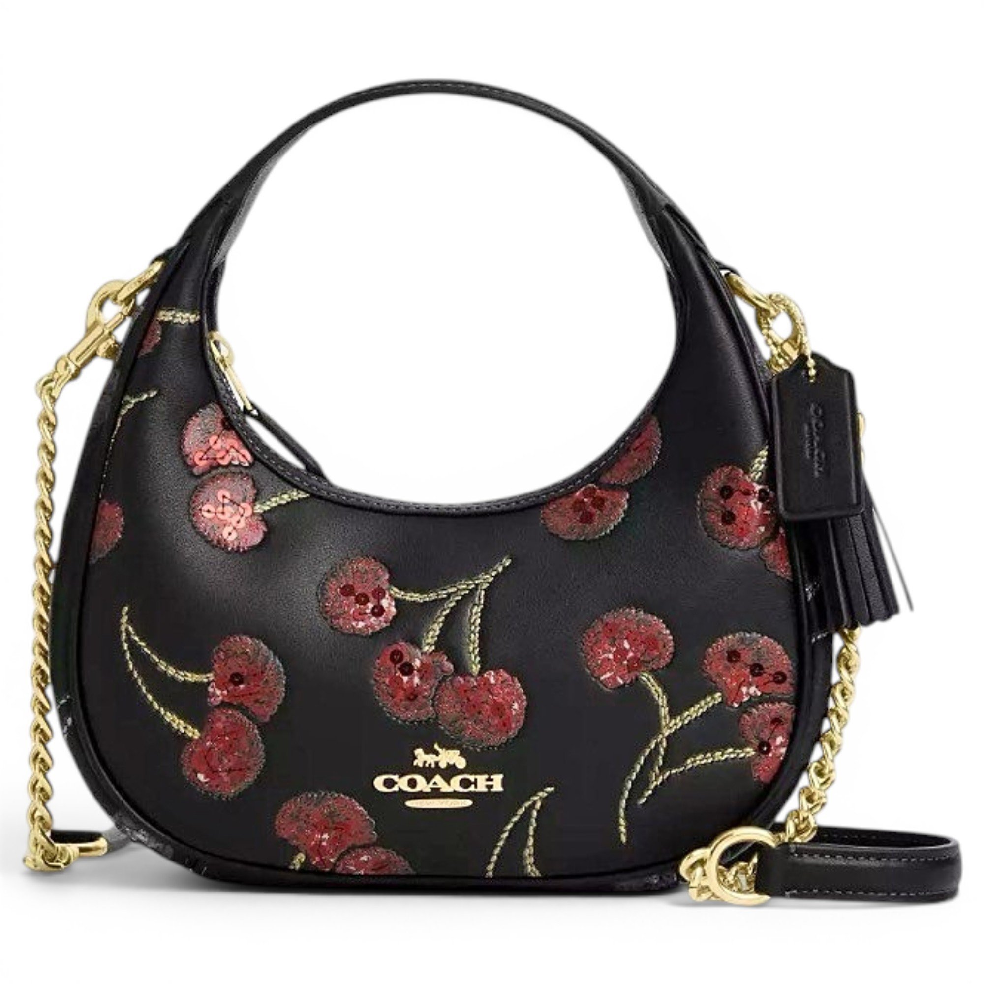 Leather crossbody bag