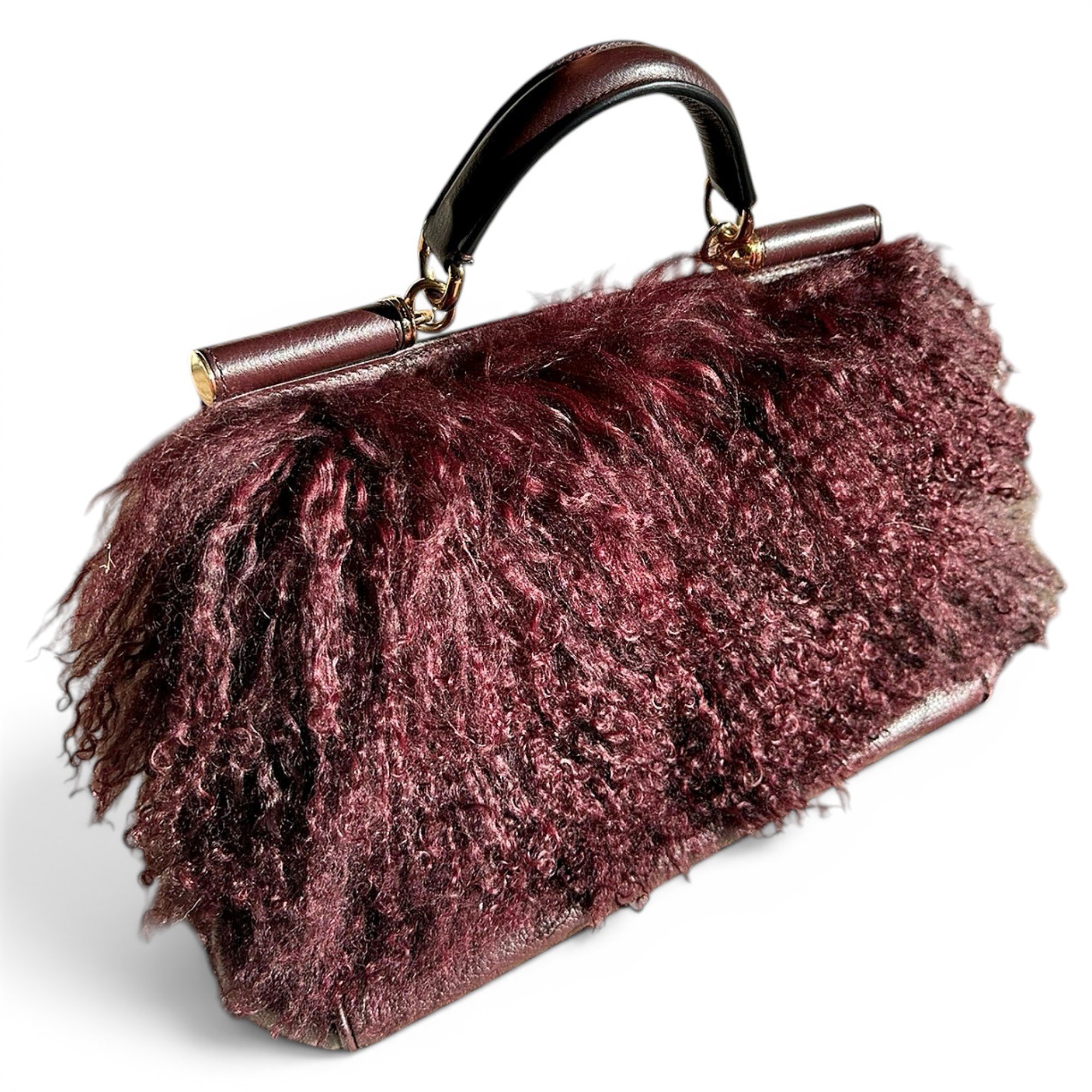 Dolce & Gabbana Sicily leather handbag