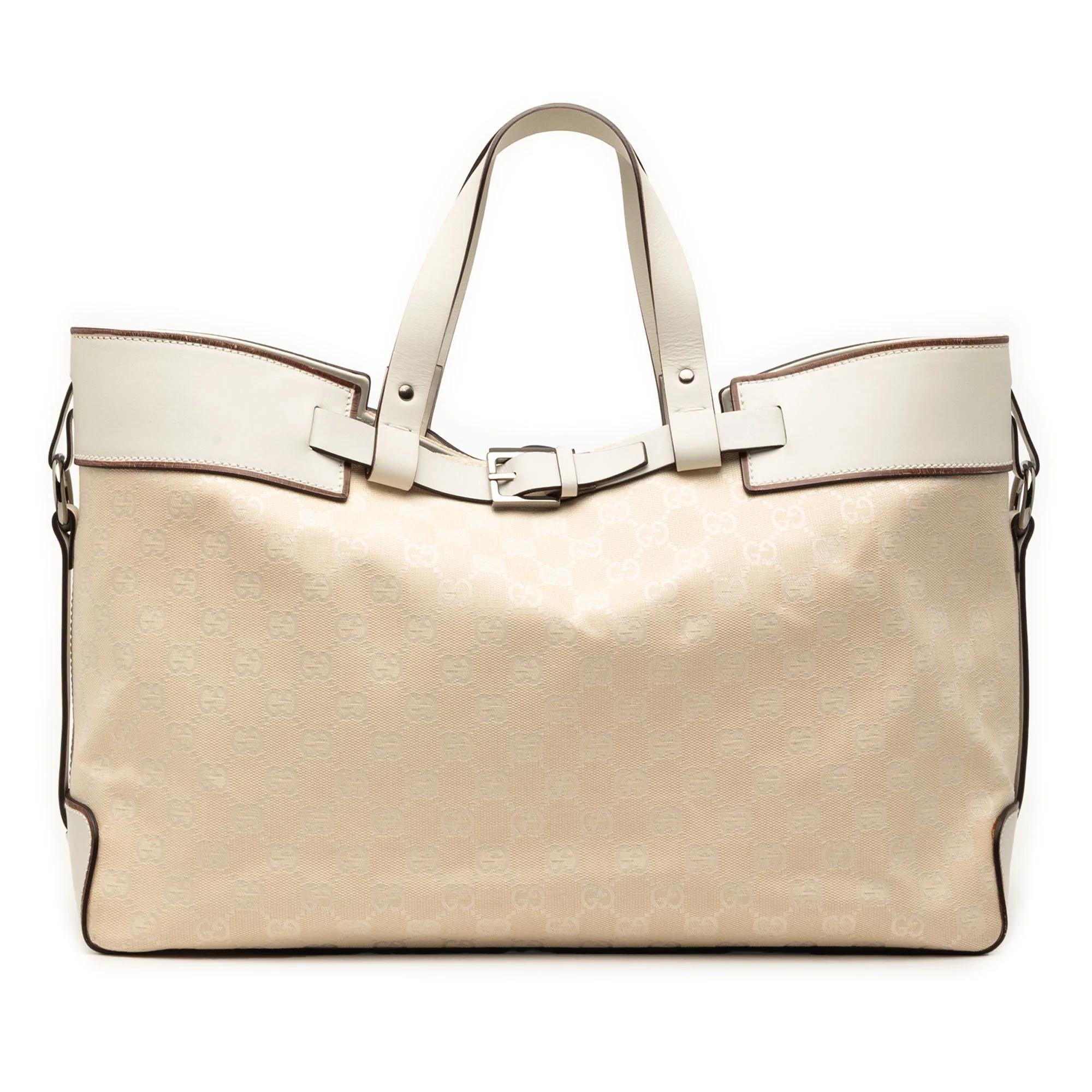 Leather tote
