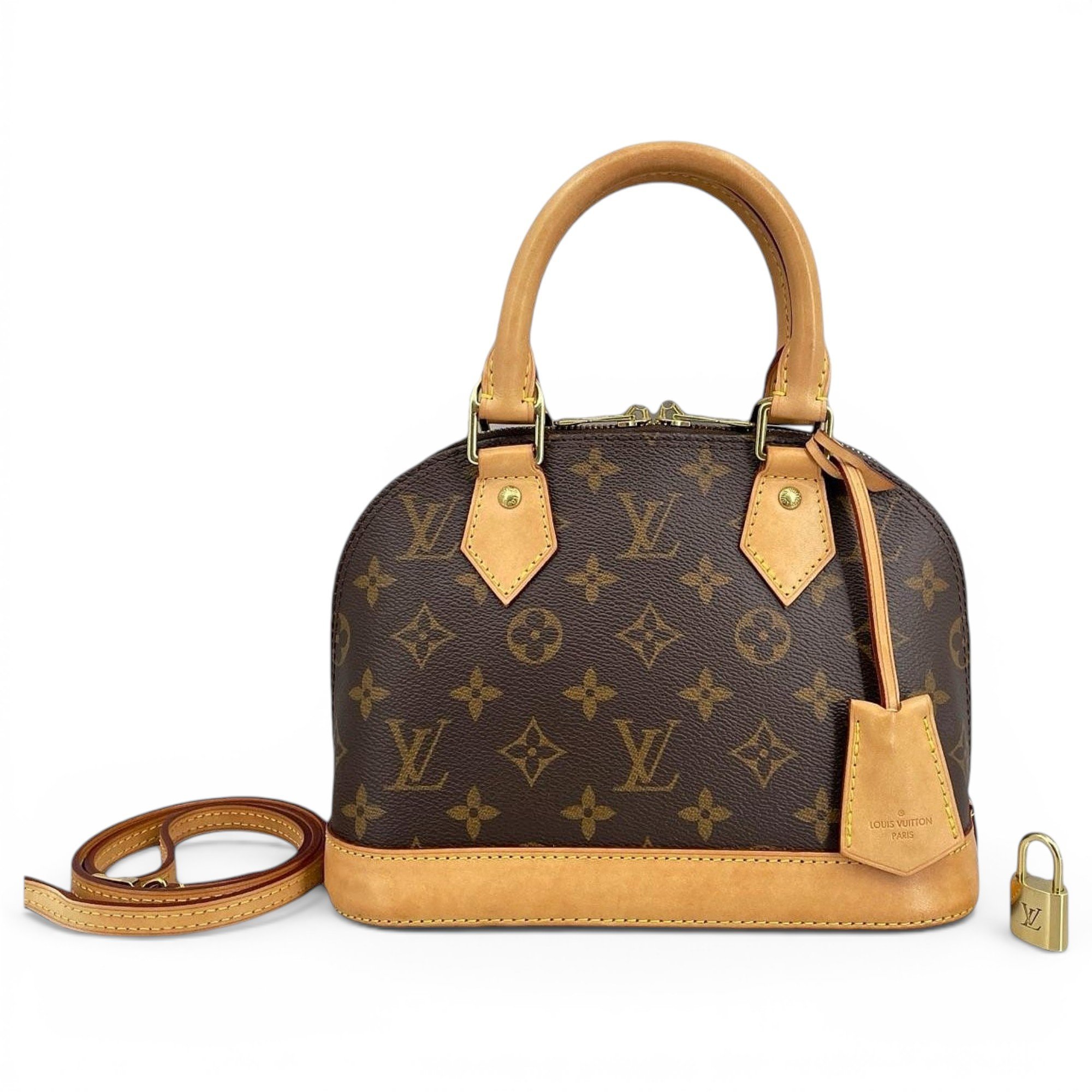 Alma BB leather handbag