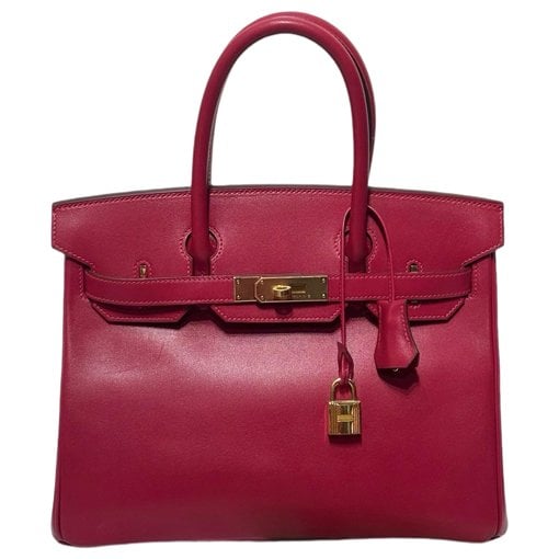 Birkin 30 leather handbag