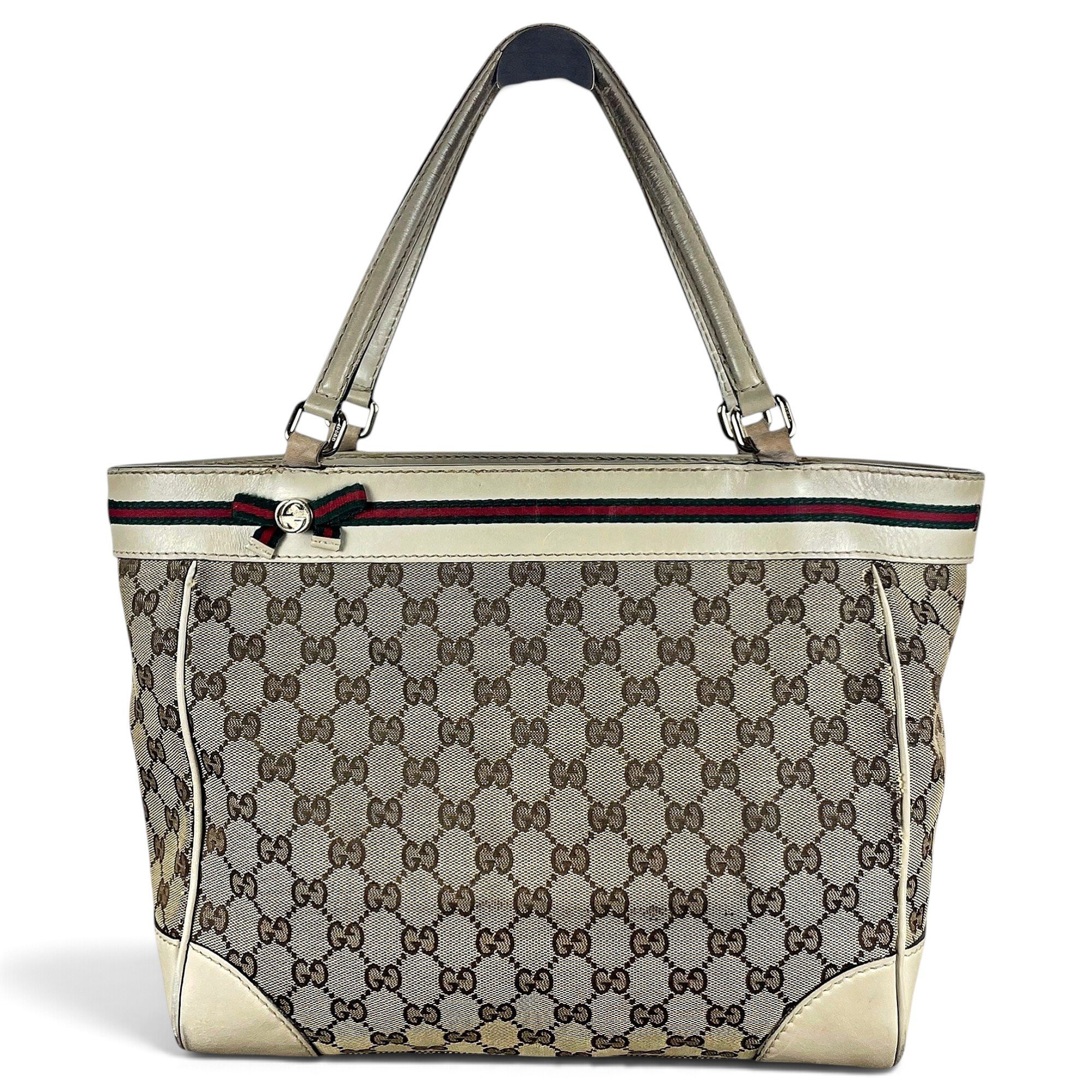 Leather tote