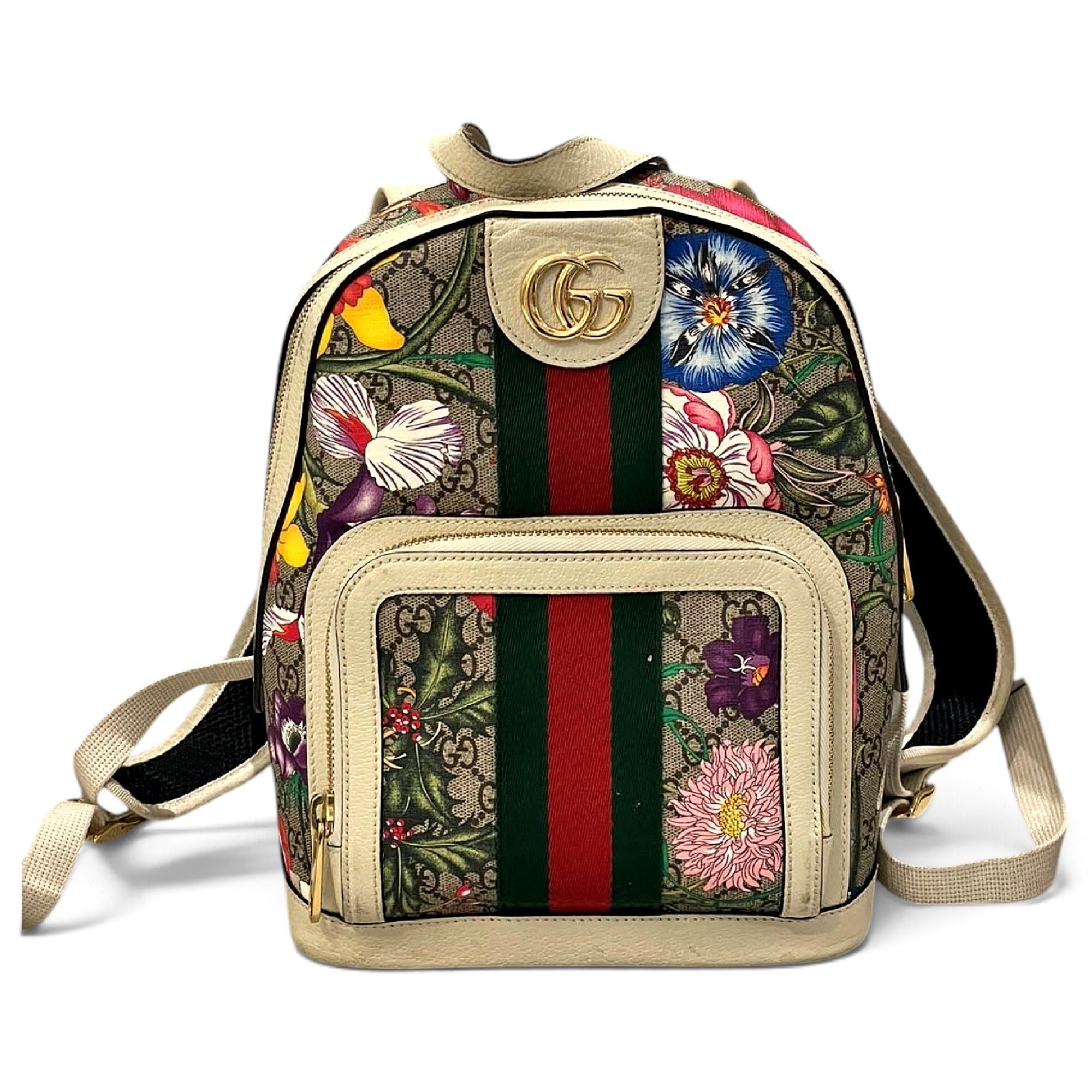 Ophidia leather backpack