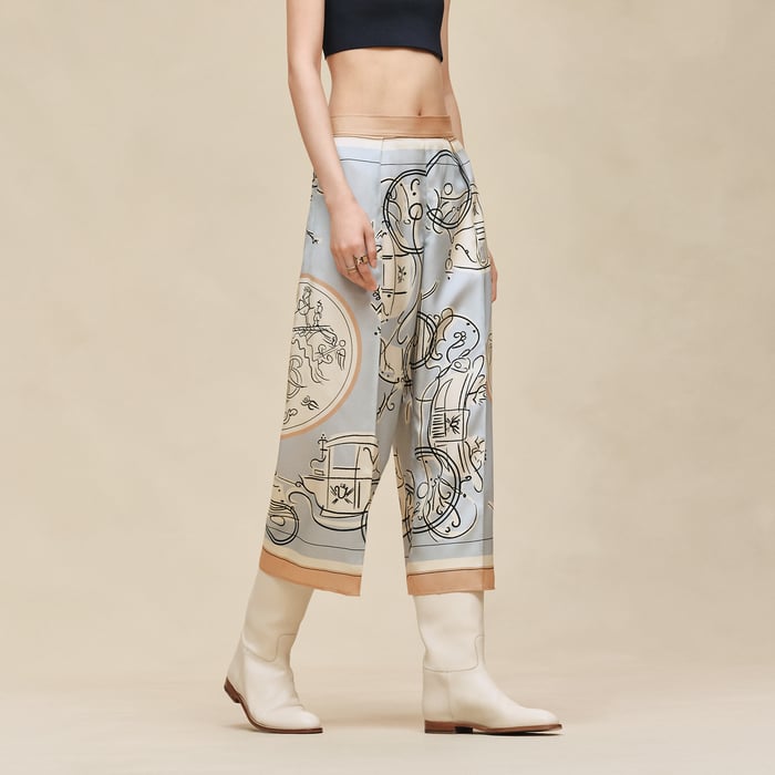 Gris Paruline "Ex-libris a Main Levee" Short Pants