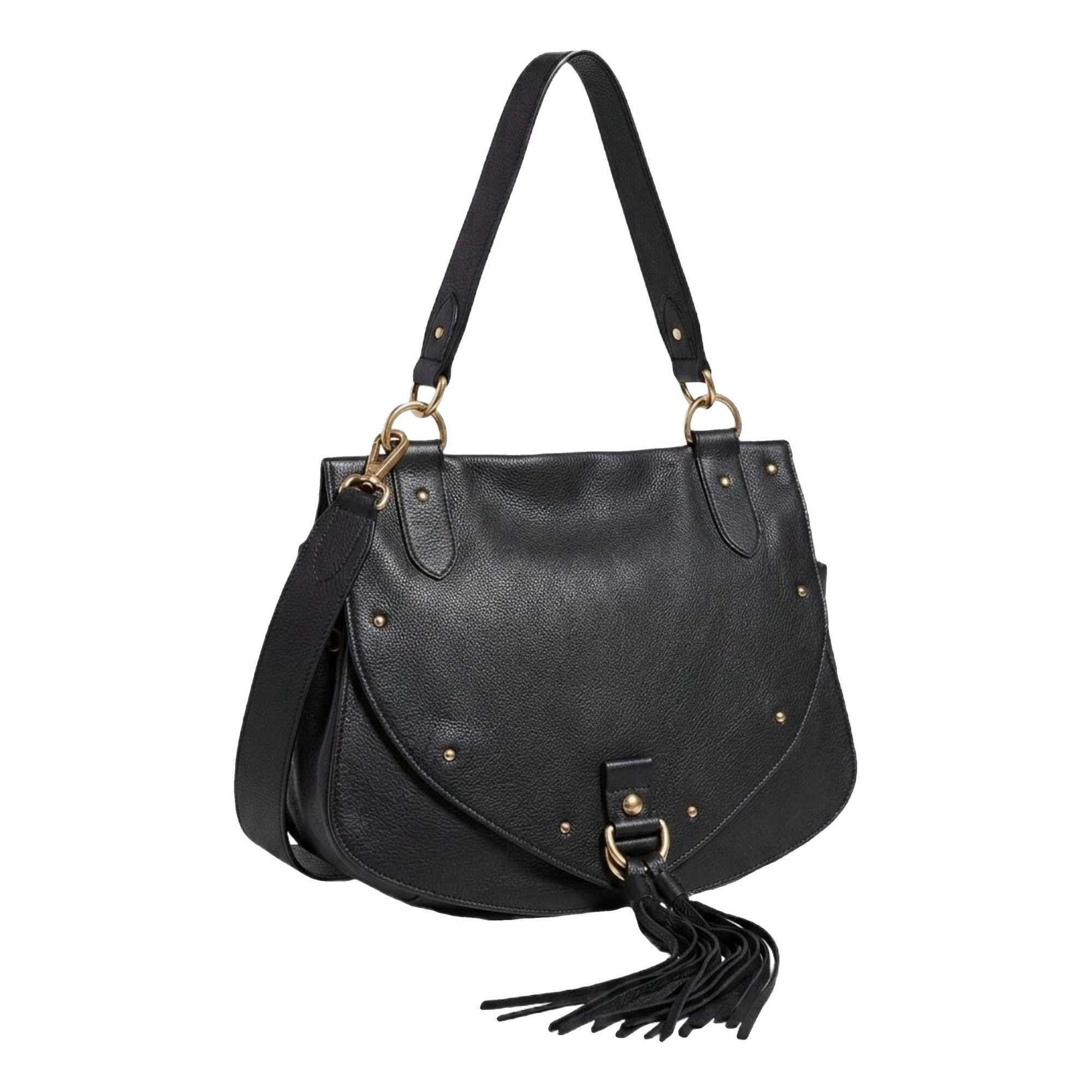 Leather crossbody bag
