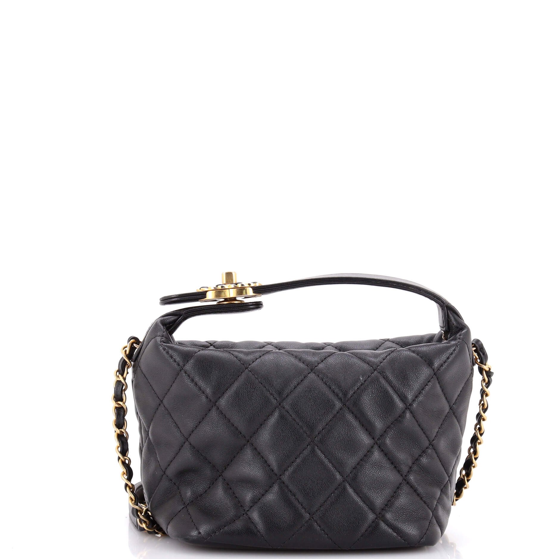 Perfect Meeting Hobo Quilted Lambskin Small