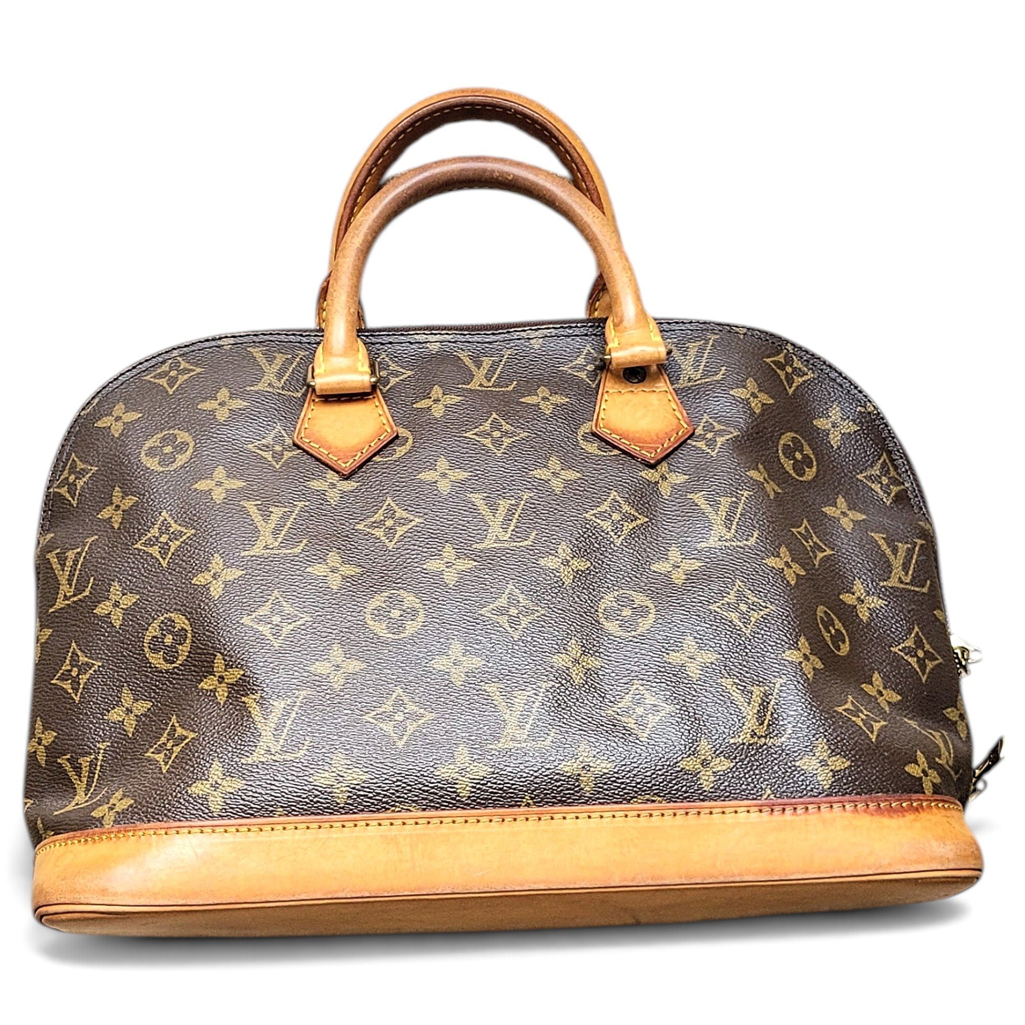 Alma leather handbag