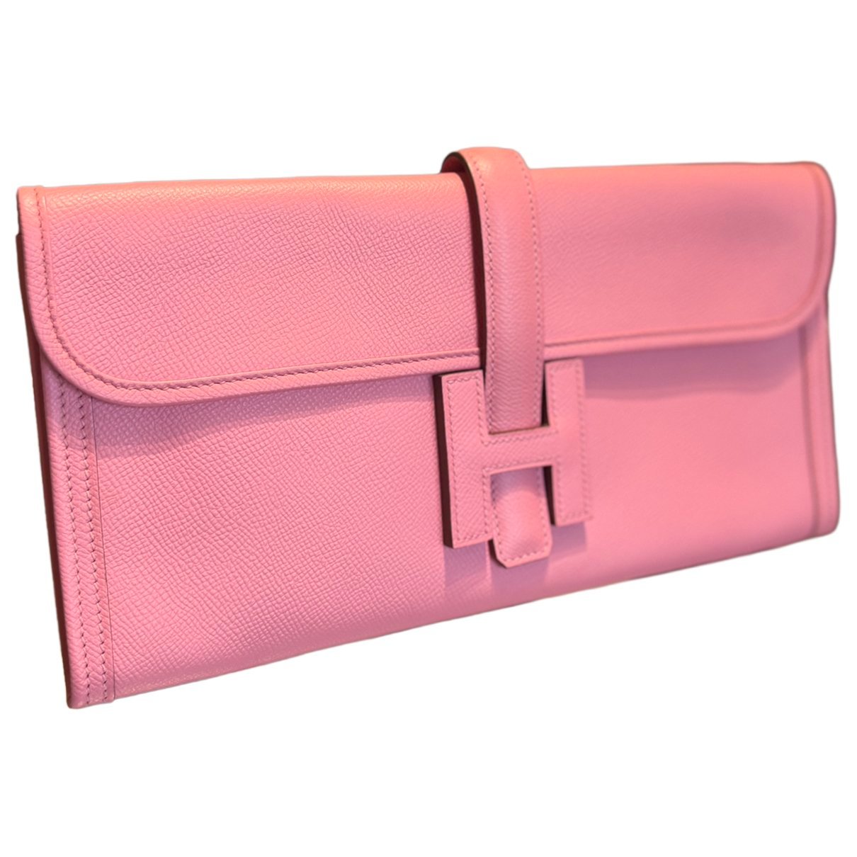 Hermes Jige Elan 29 Handbag Pink Swift Leather 2014