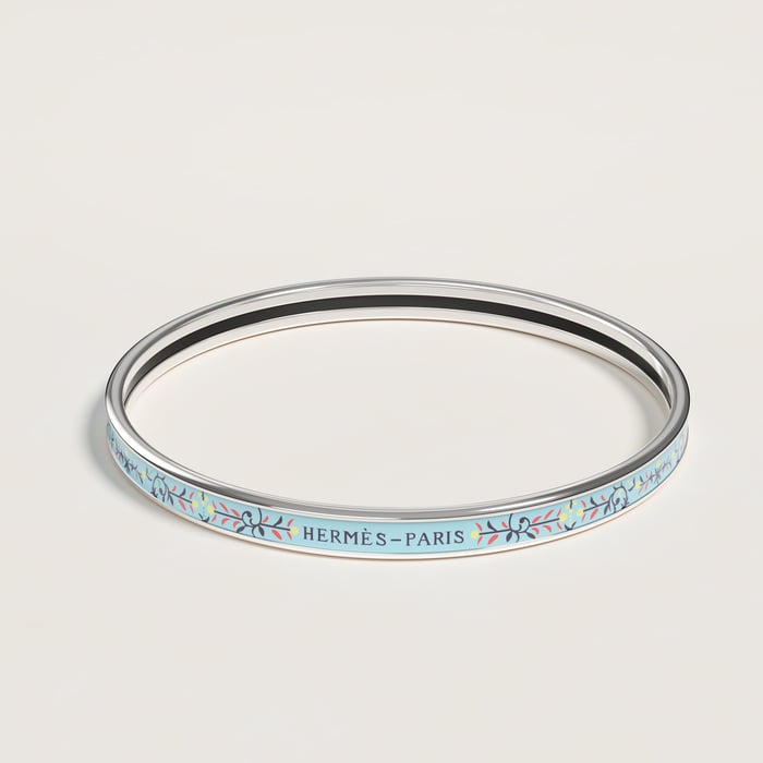 Aurore Bleu Etriers Bangle