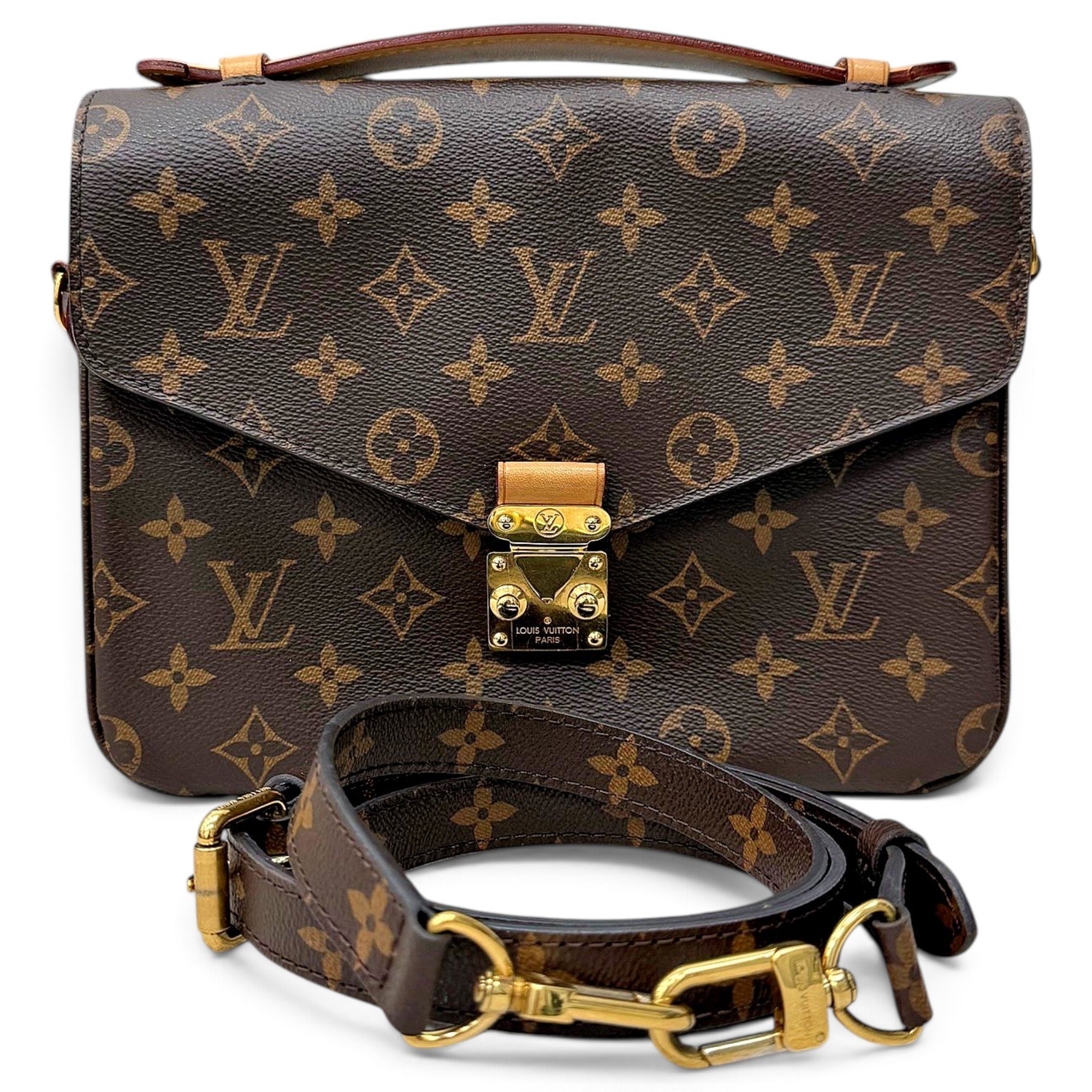 Metis leather handbag