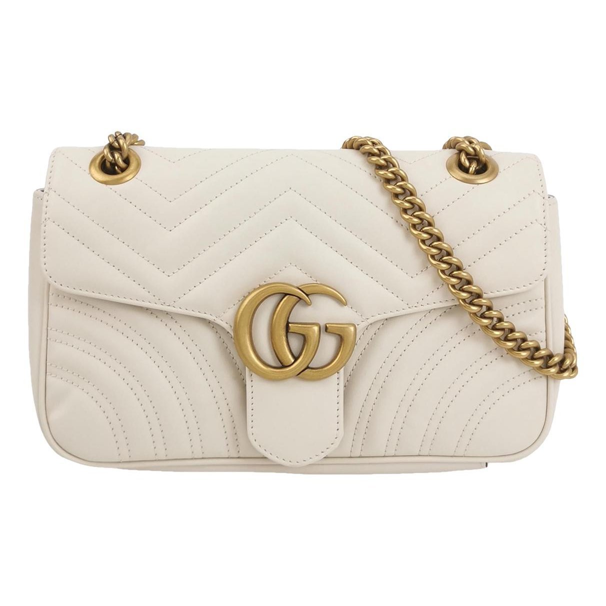 GG Marmont Flap leather crossbody bag