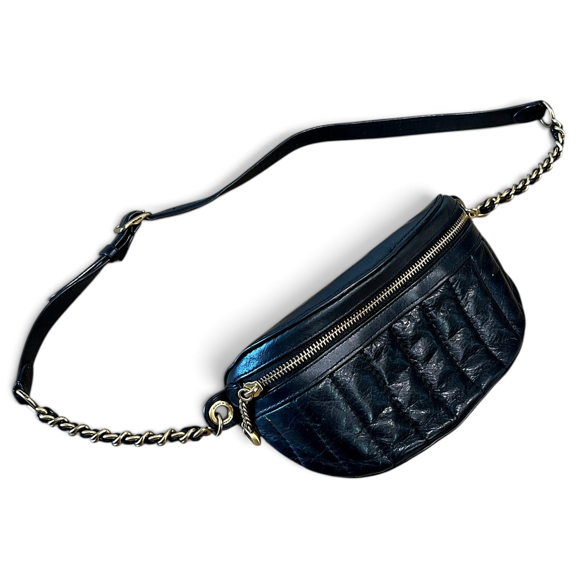 Leather crossbody bag