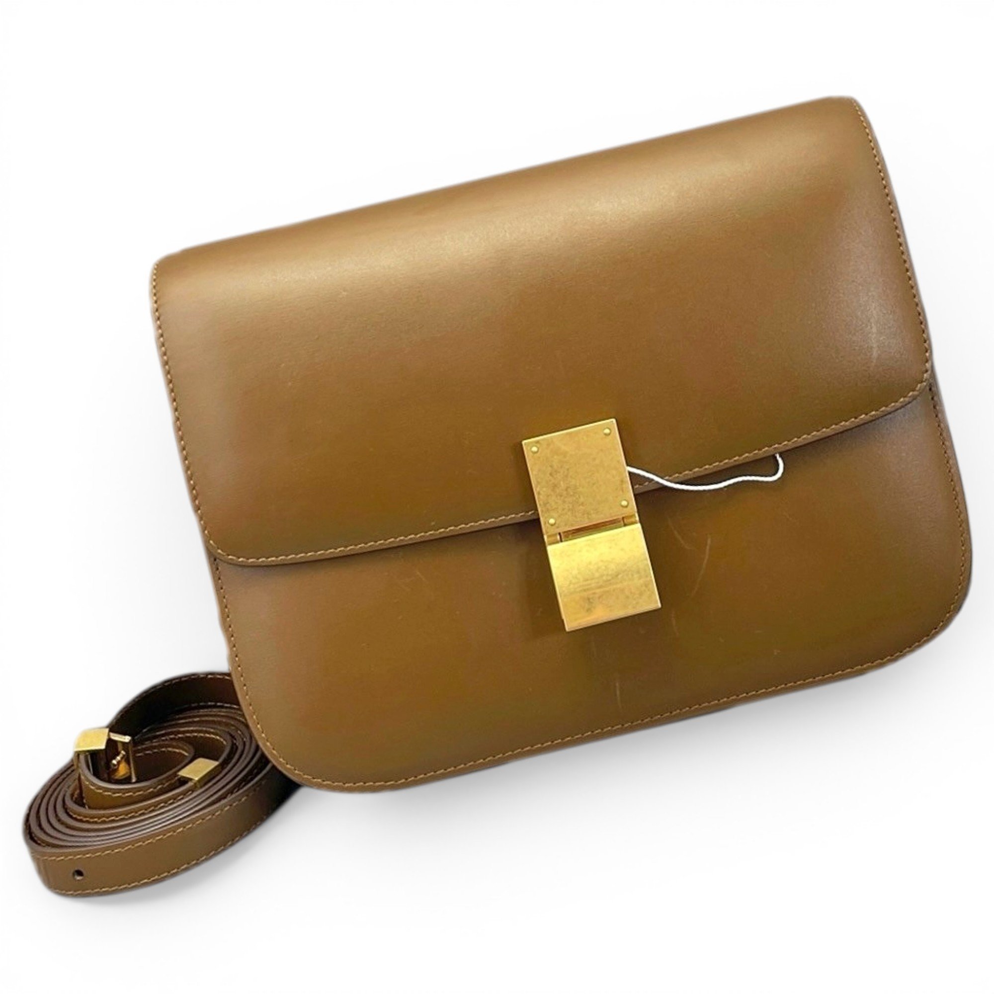 Classic leather handbag