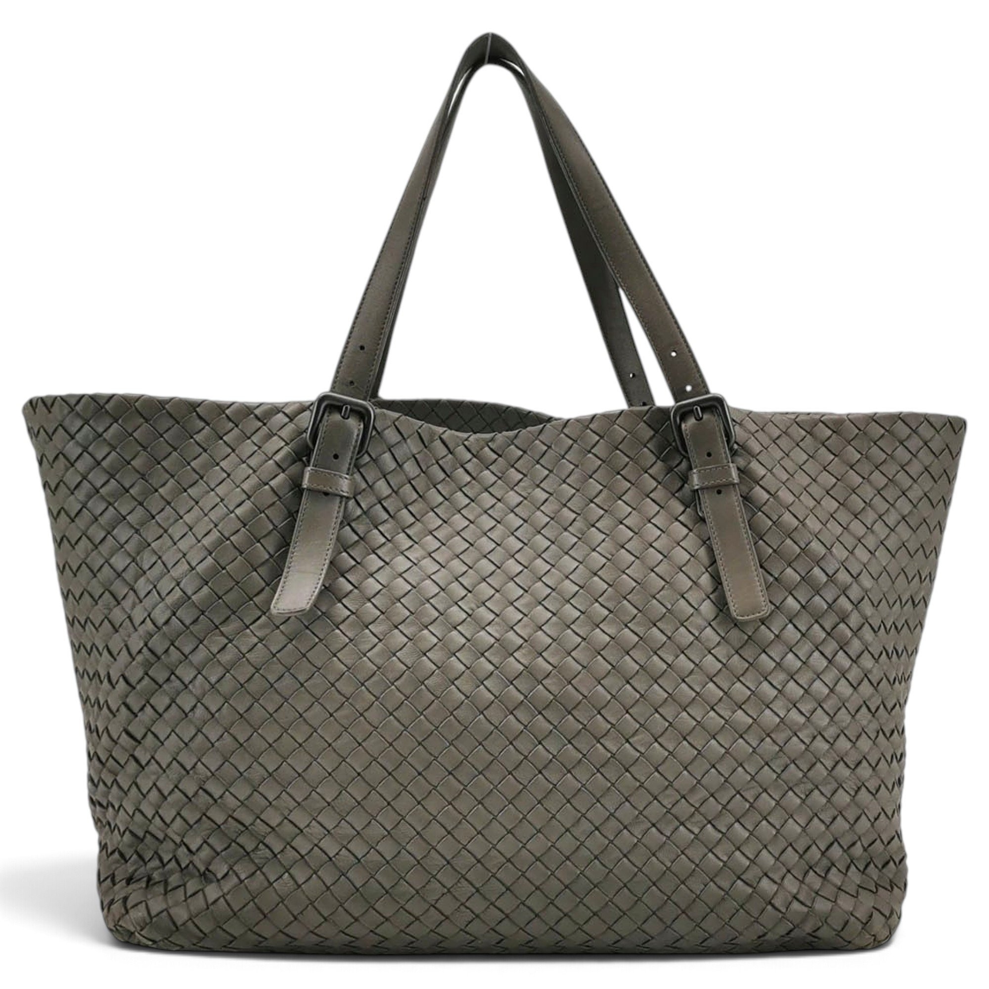 Fourre-Tout leather handbag