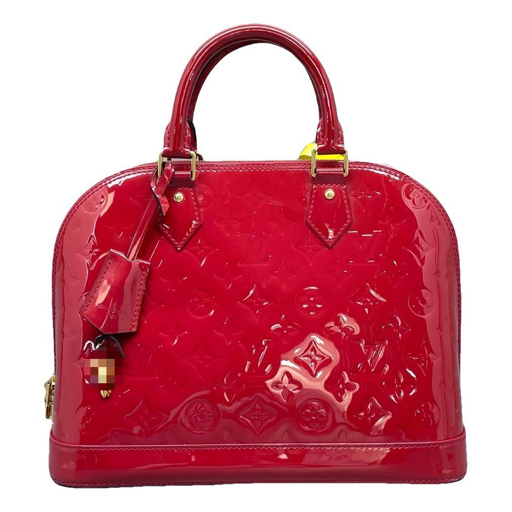 Alma patent leather handbag
