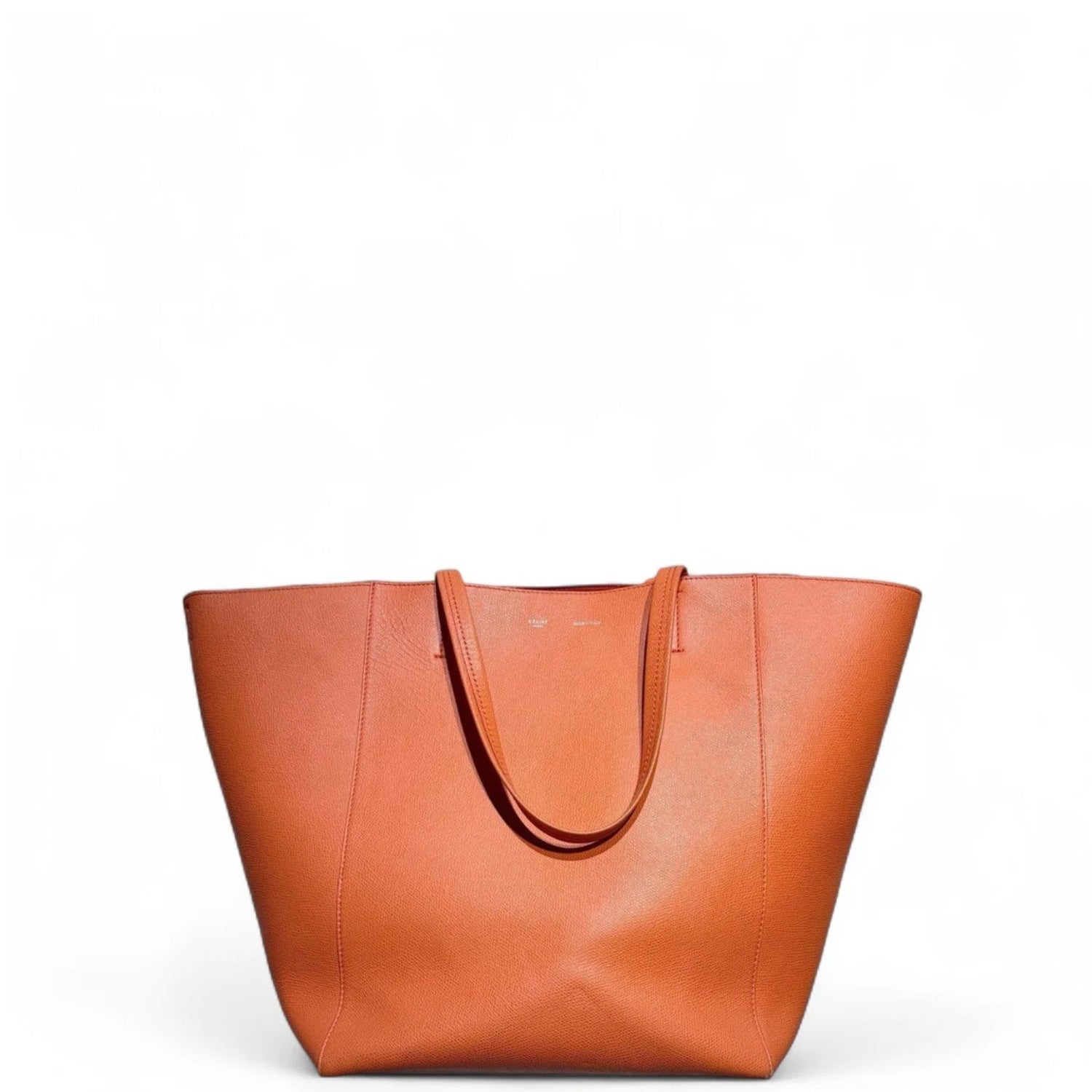 Celine Calfskin Cabas Phantom Tote Small