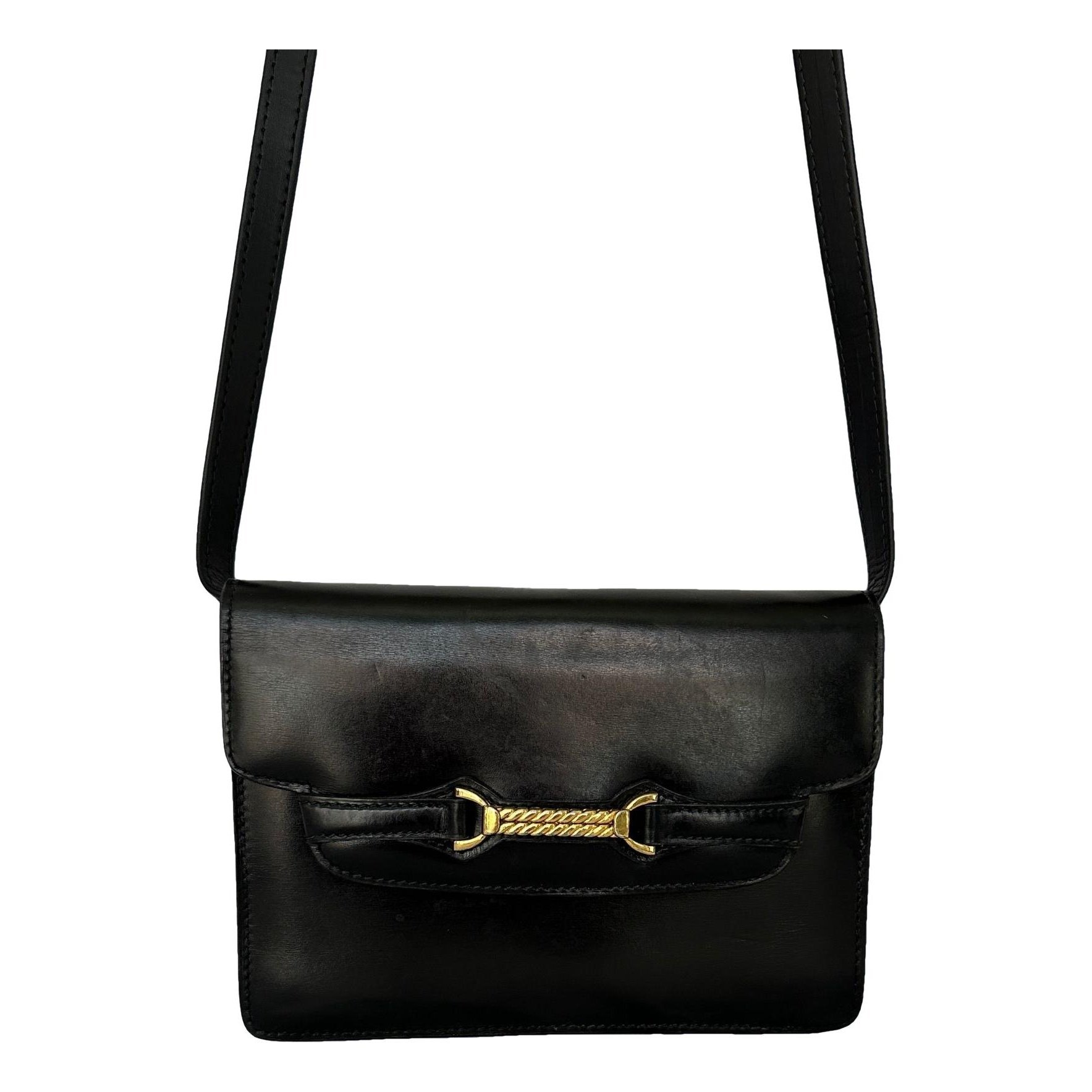 Leather crossbody bag