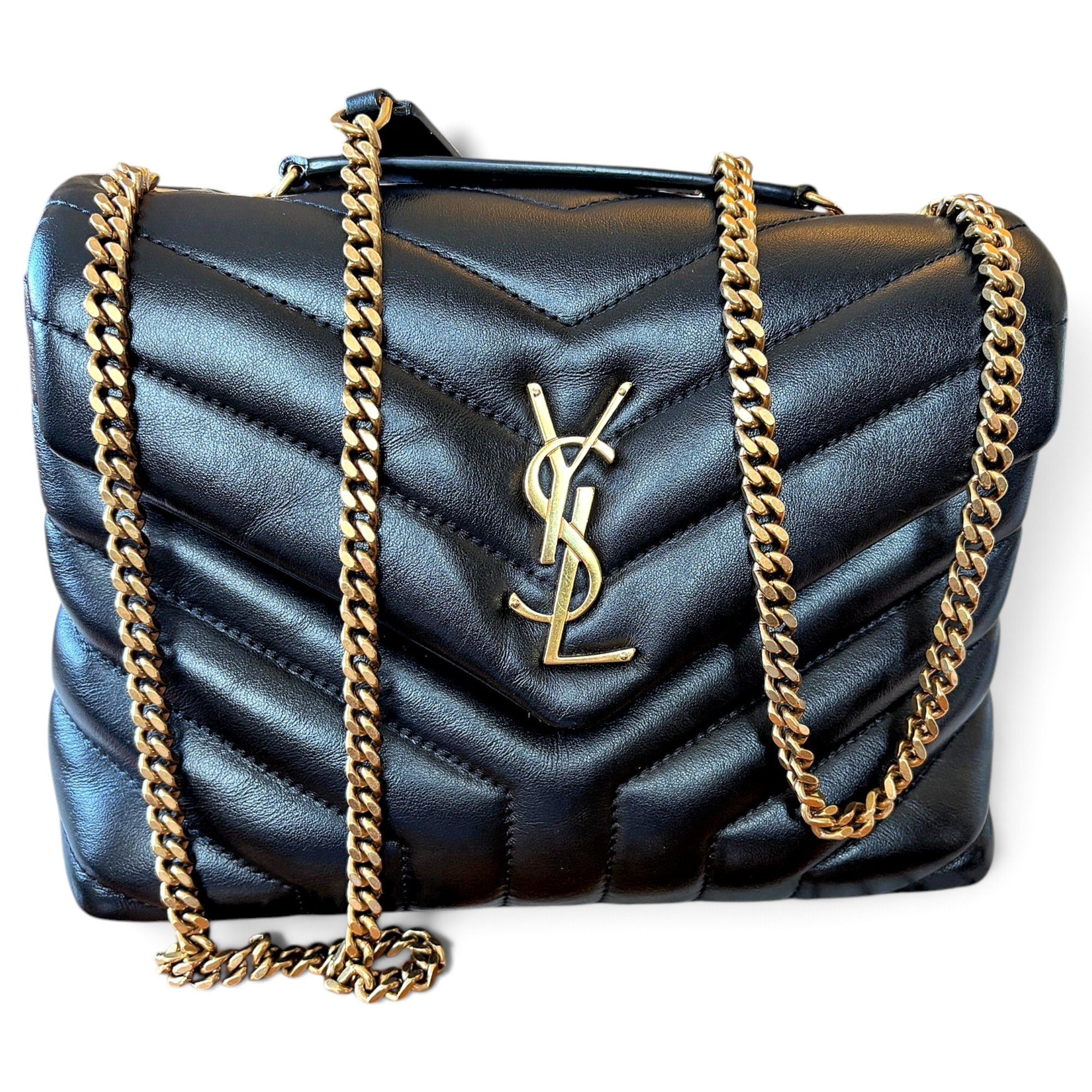 Leather handbag