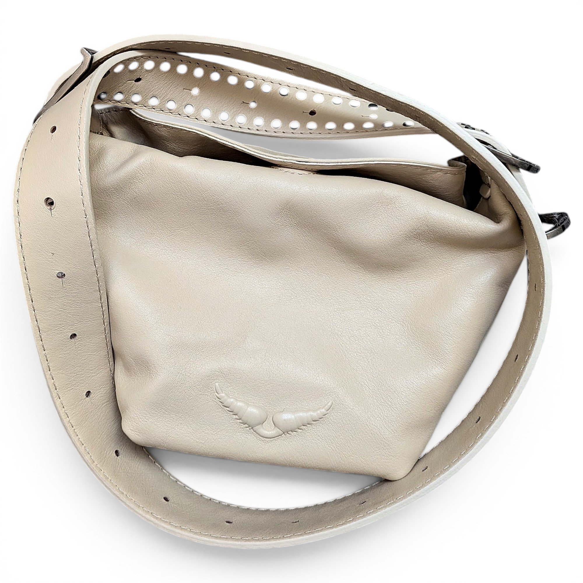 Leather crossbody bag