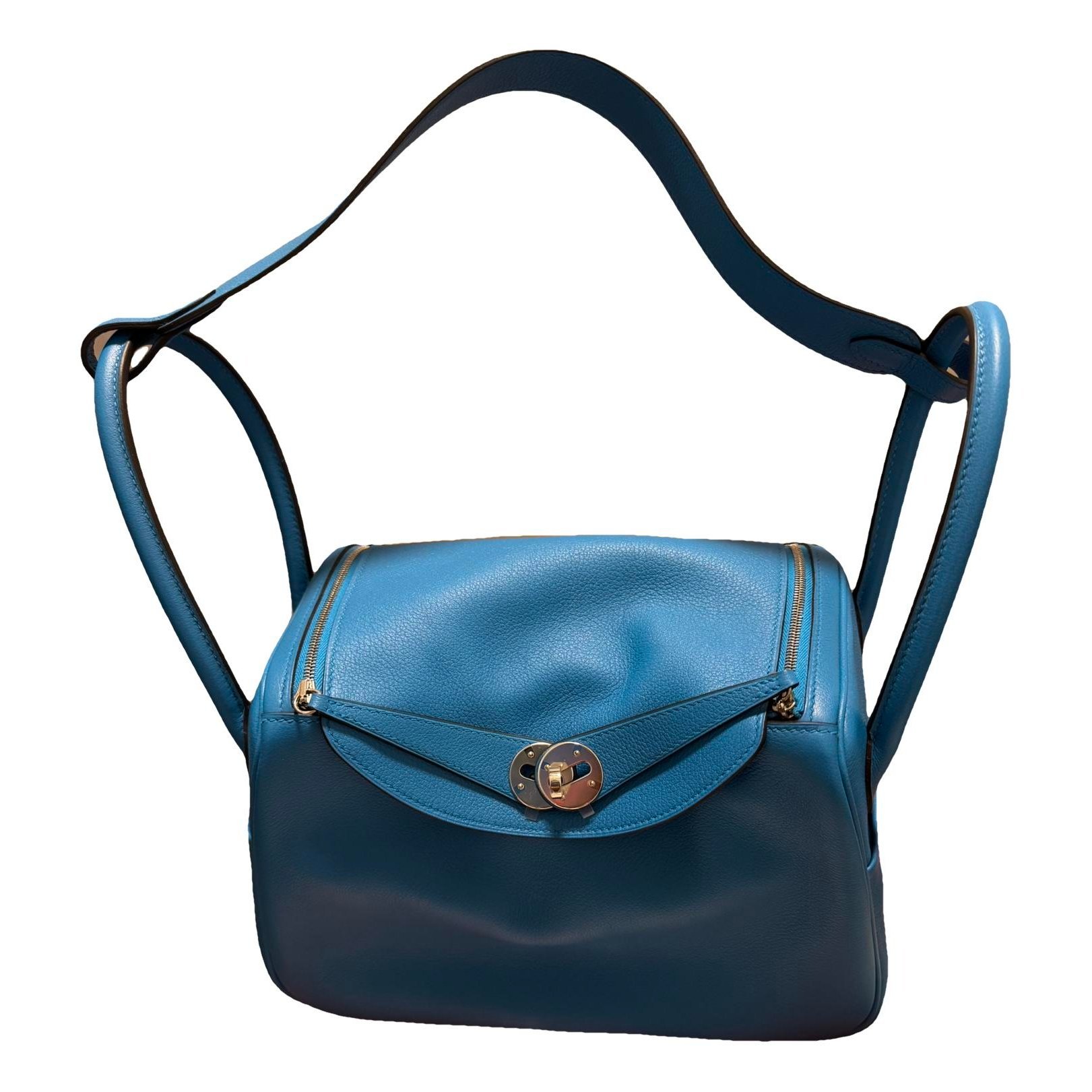 Lindy leather handbag