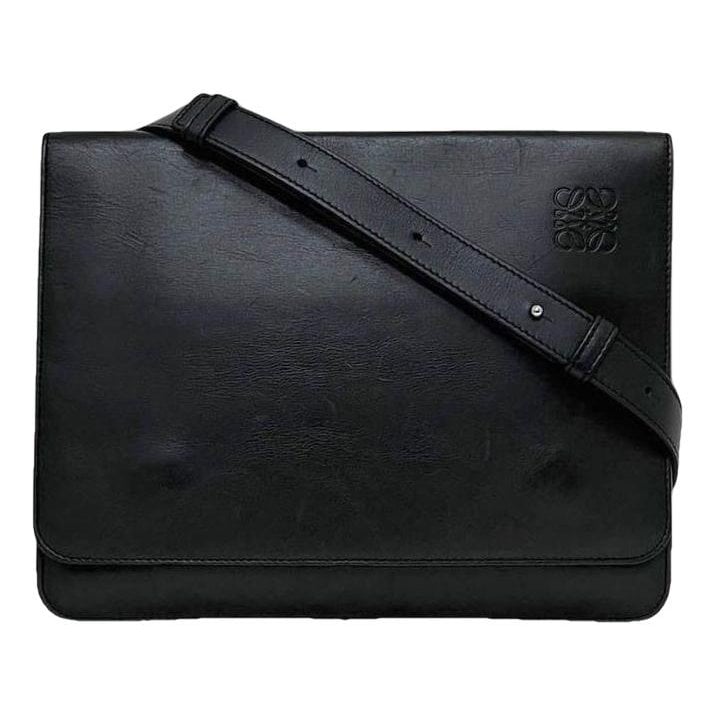 Anagram leather bag