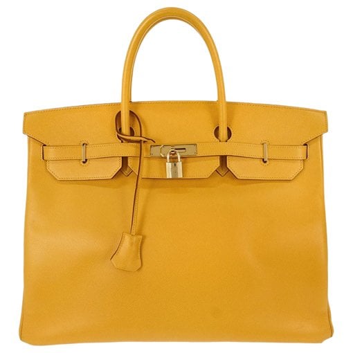Birkin 35 pony-style calfskin handbag