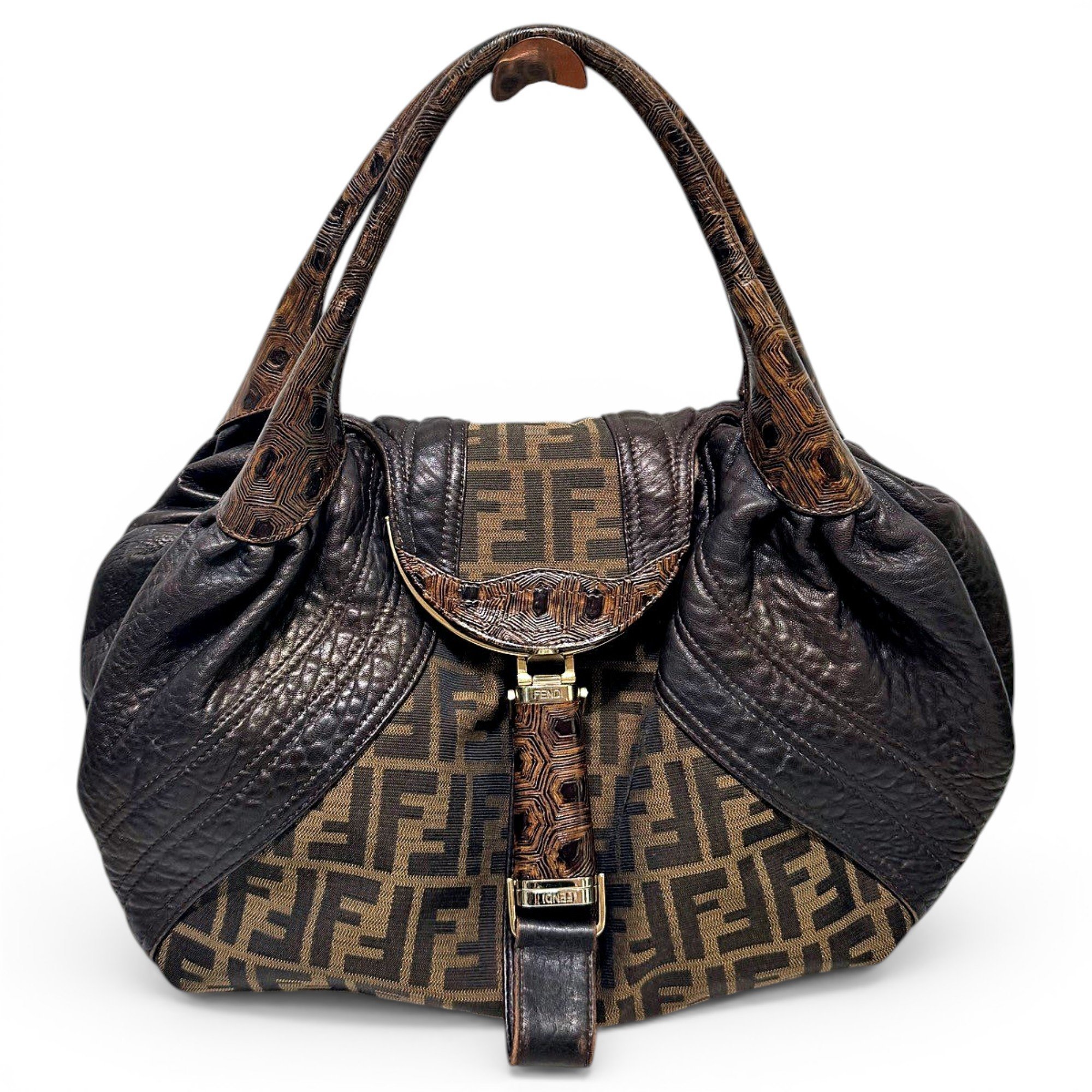 Leather handbag