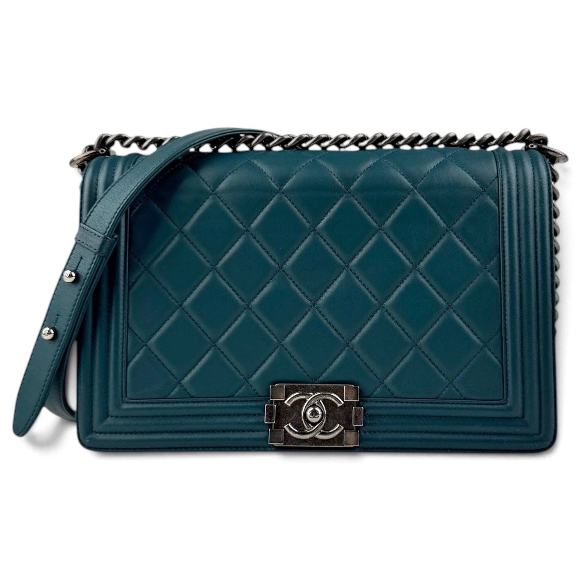 Boy leather handbag