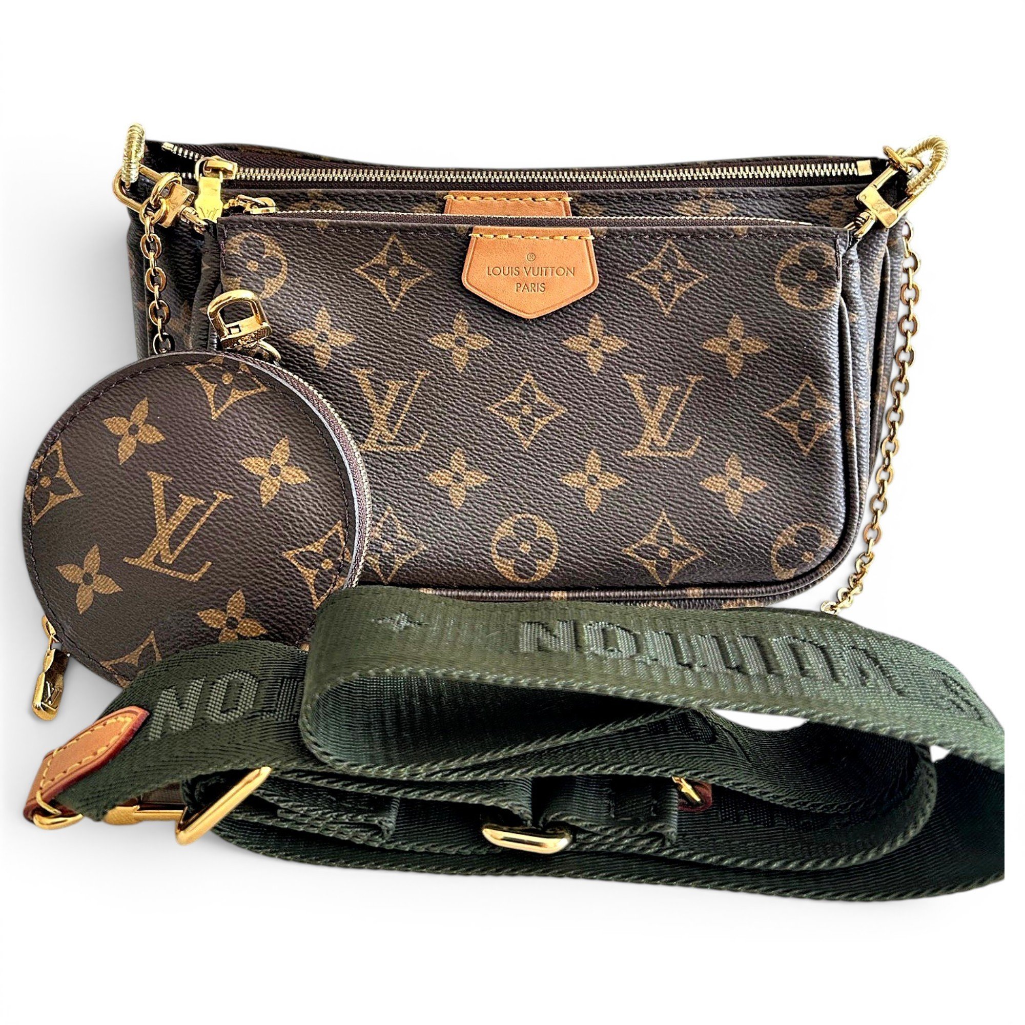 Multi Pochette Accessoires leather handbag