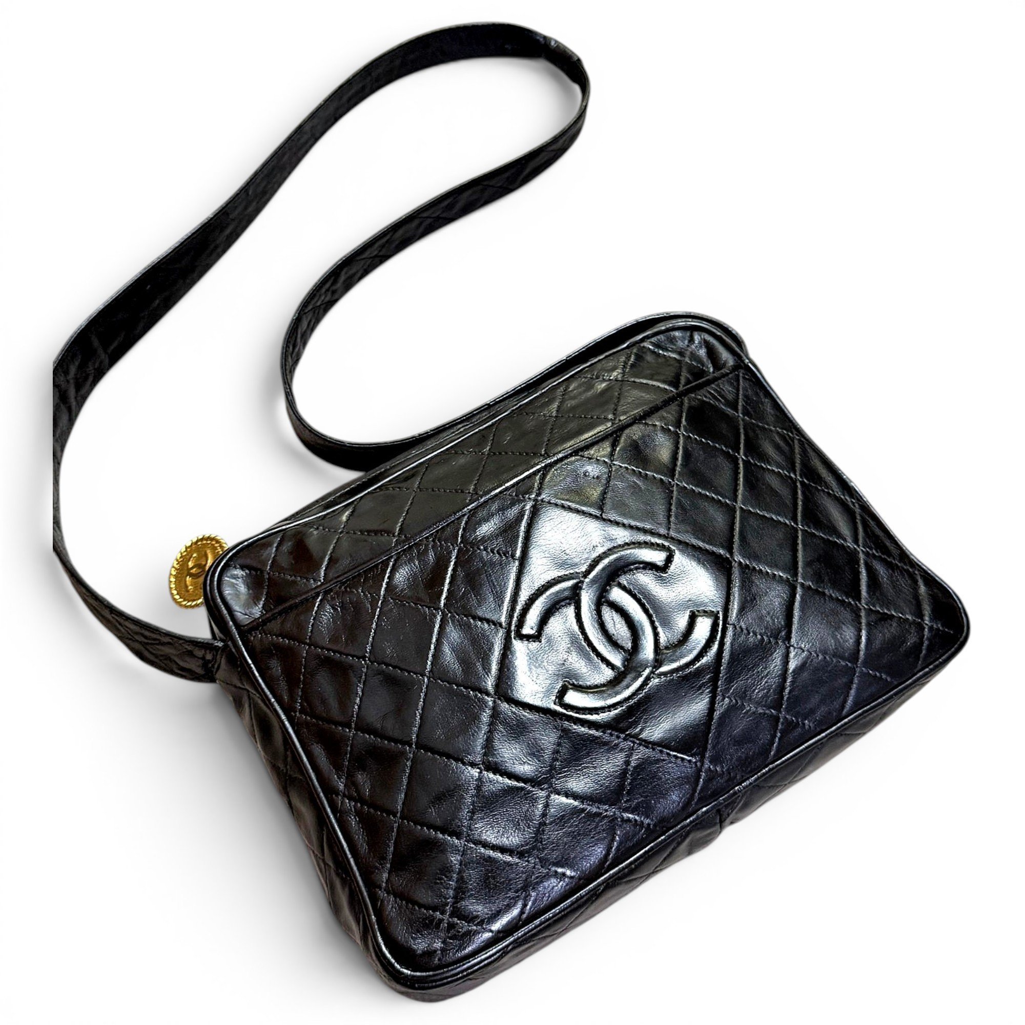 Leather crossbody bag