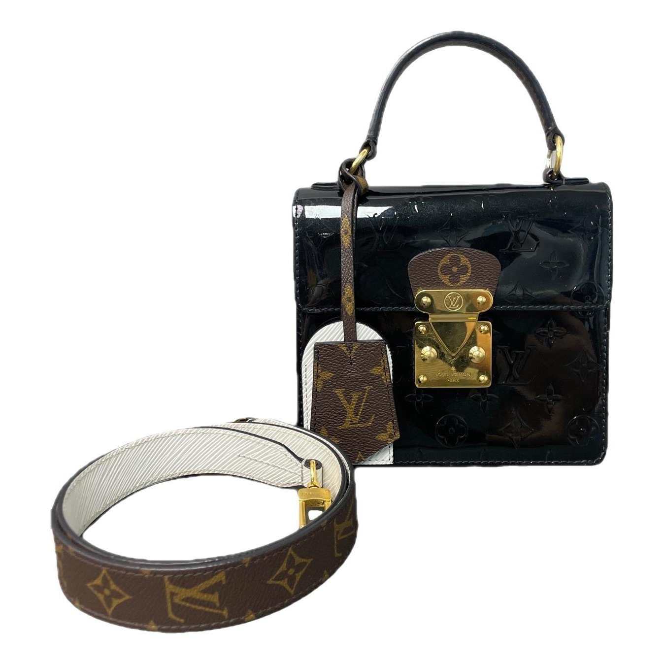 Spring street leather handbag