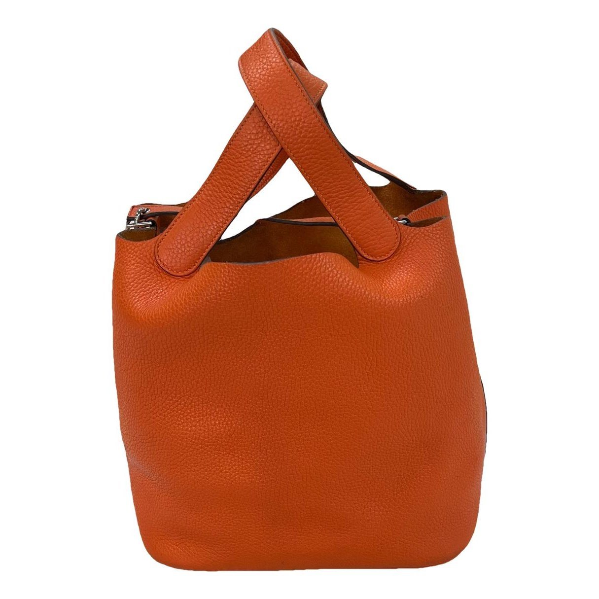 Picotin leather handbag